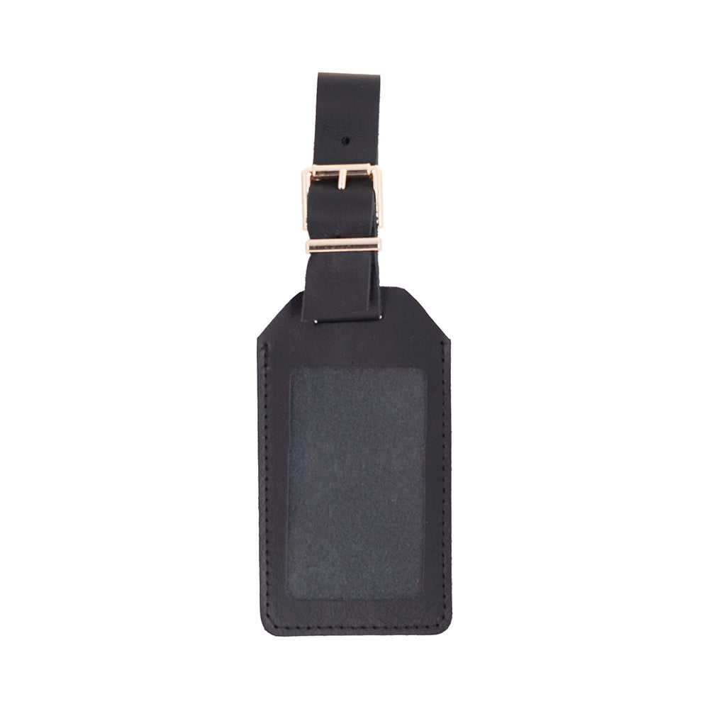 Innovix Genuine Leather Luggage Tag