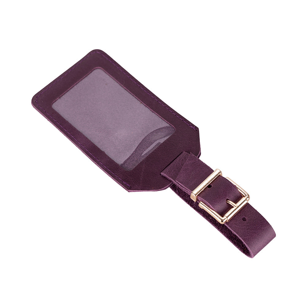 Innovix Genuine Leather Luggage Tag
