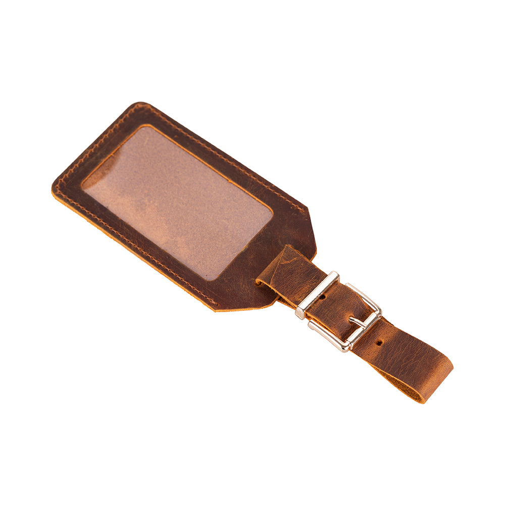 Innovix Genuine Leather Luggage Tag