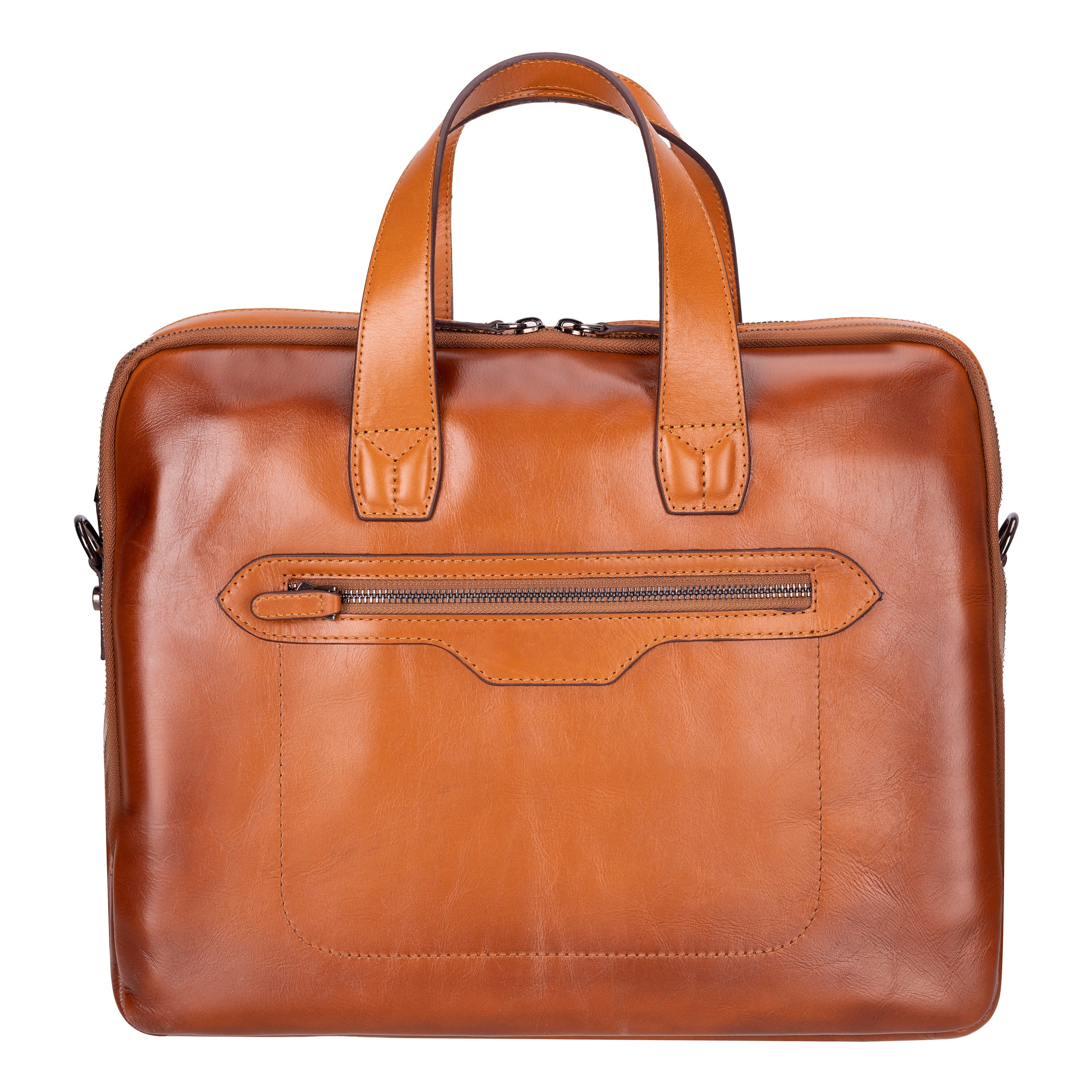 Thasos Leder Business Aktentasche / Laptoptasche 16"
