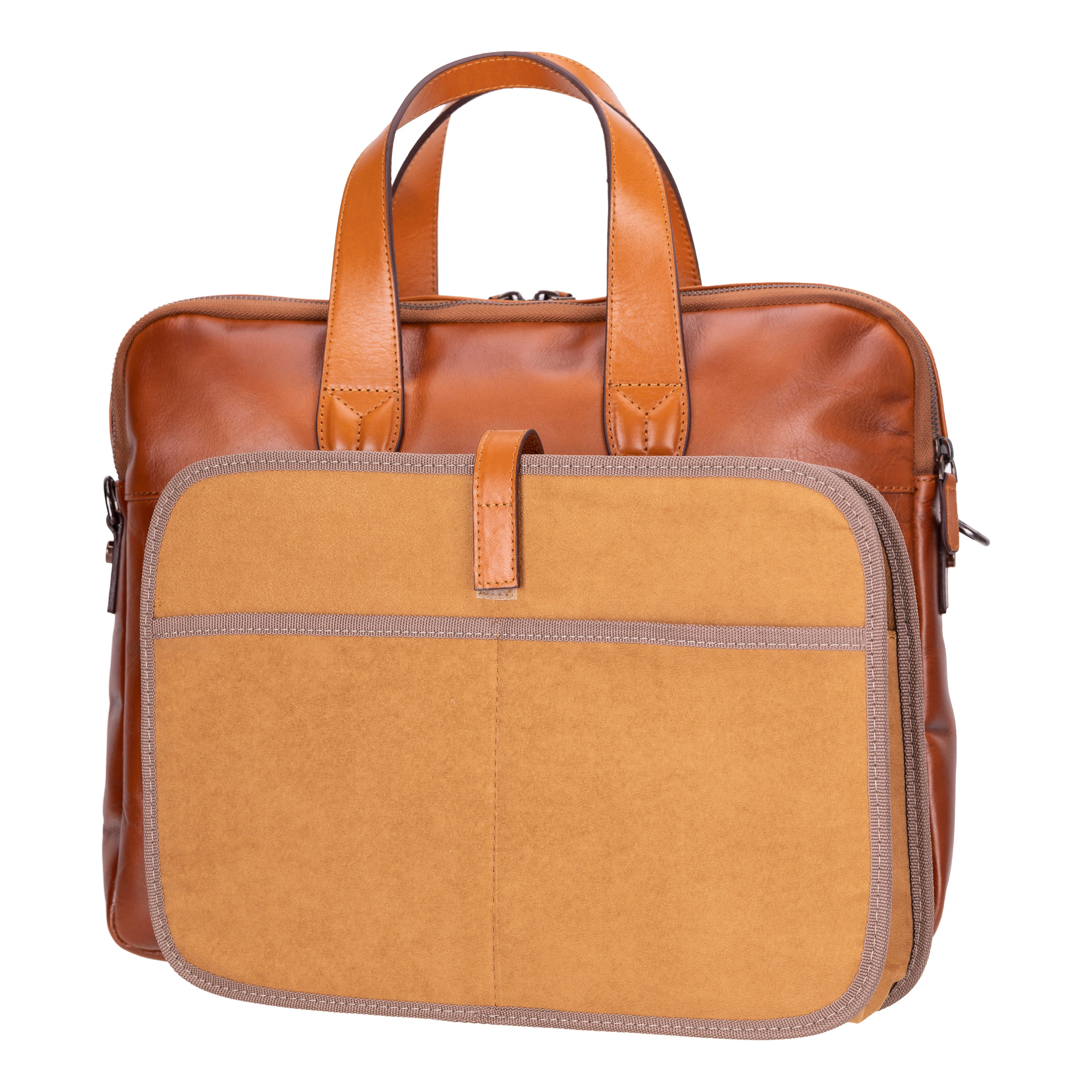 Thasos Leder Business Aktentasche / Laptoptasche 16"