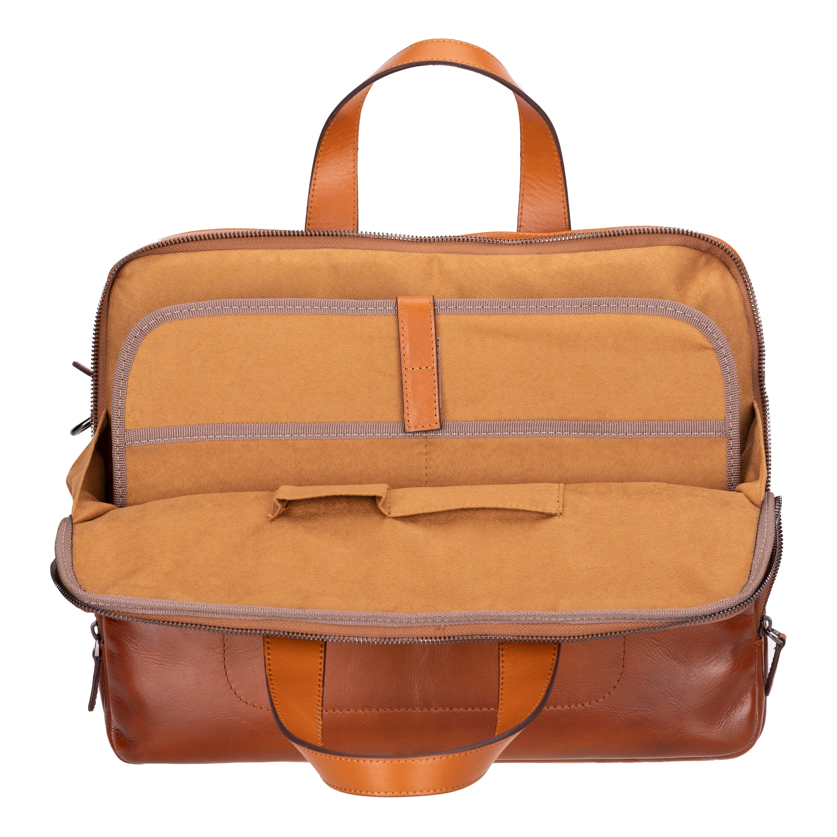 Thasos Leder Business Aktentasche / Laptoptasche 16"