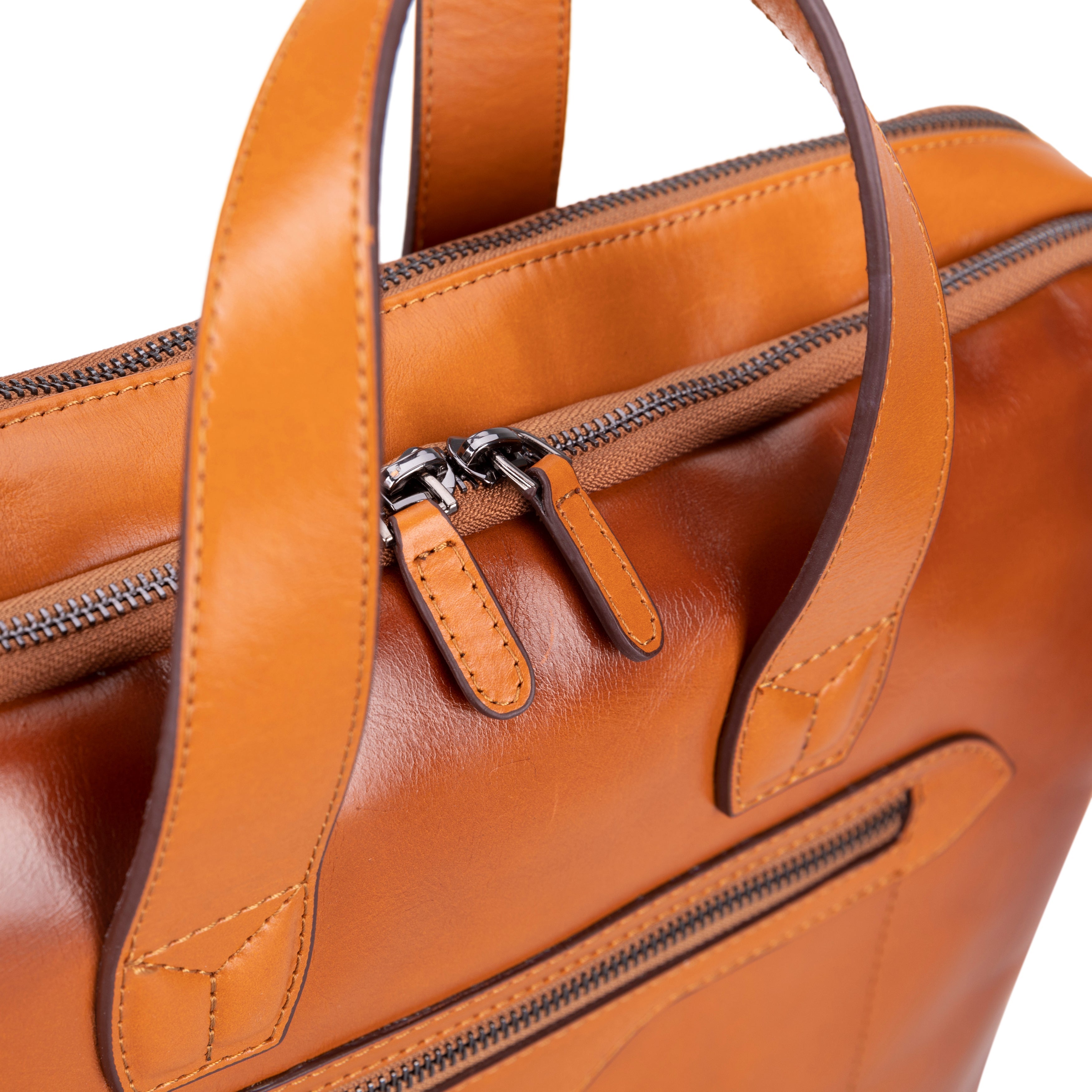 Thasos Leder Business Aktentasche / Laptoptasche 16"