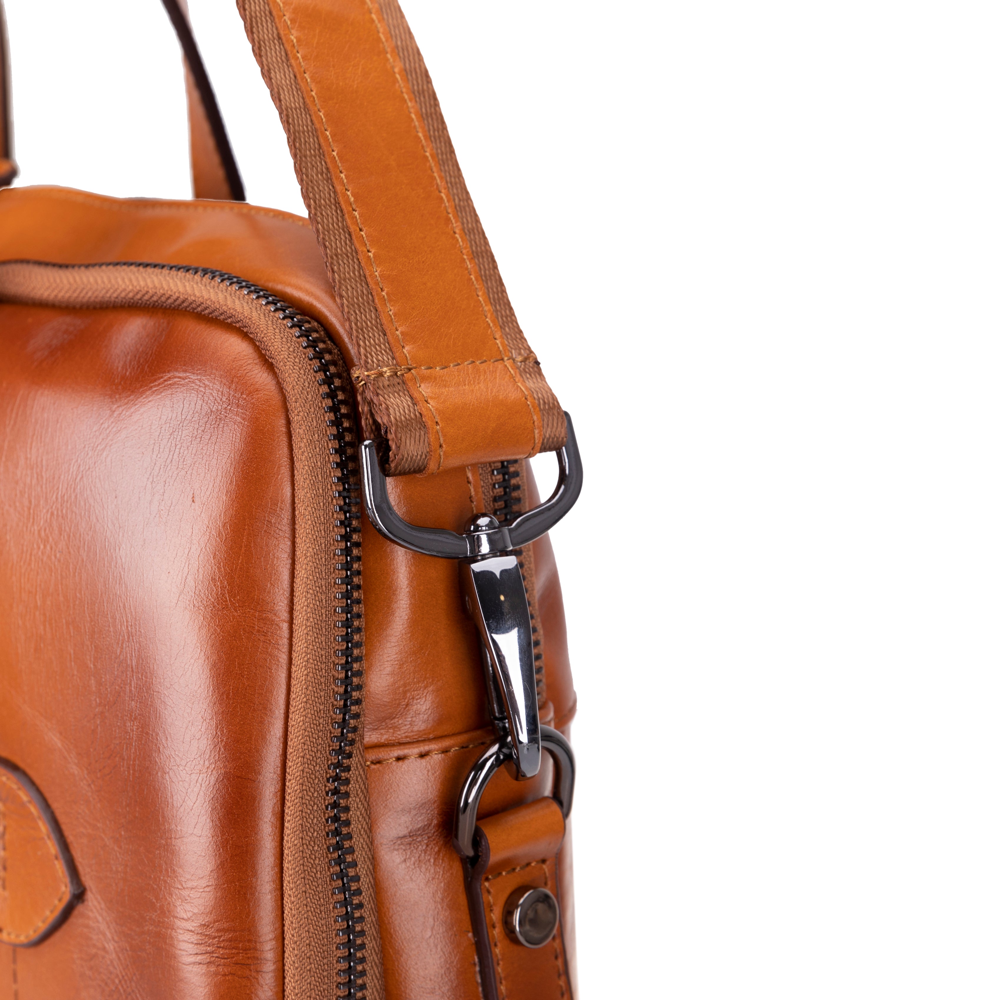 Thasos Leder Business Aktentasche / Laptoptasche 16"