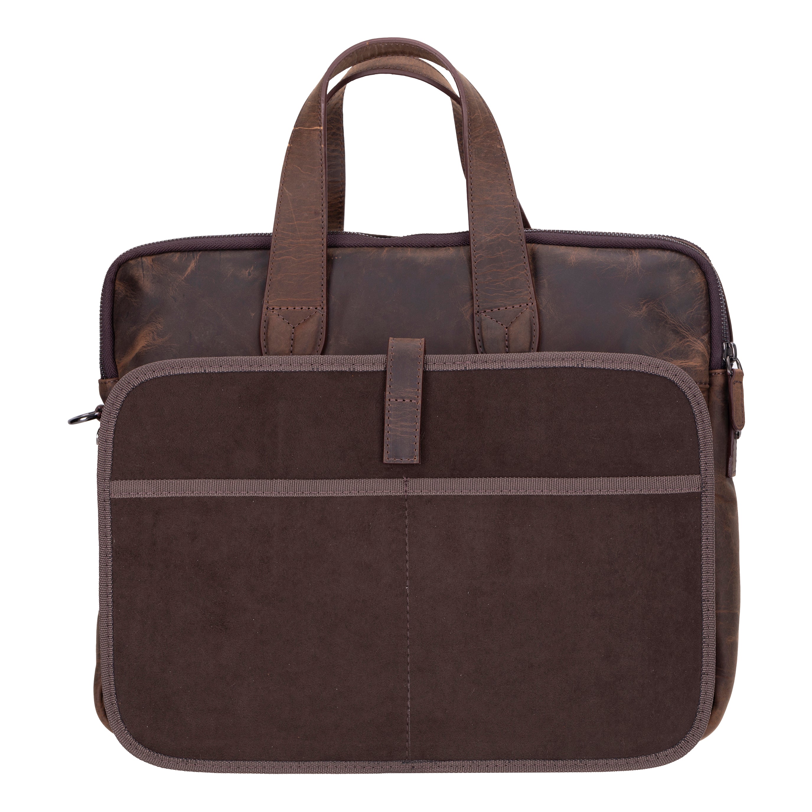 Mallette d'affaires en cuir Luxentra 16" / Mallette pour ordinateur portable