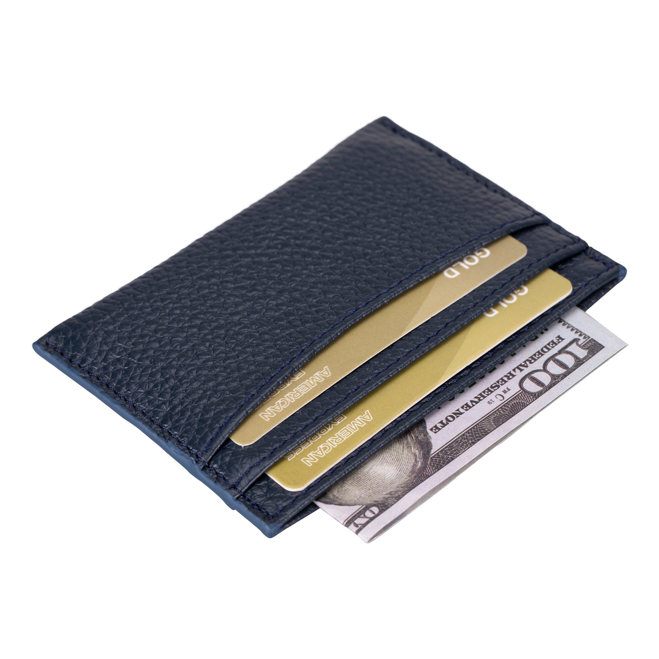 Porte-cartes en cuir Luxeyard