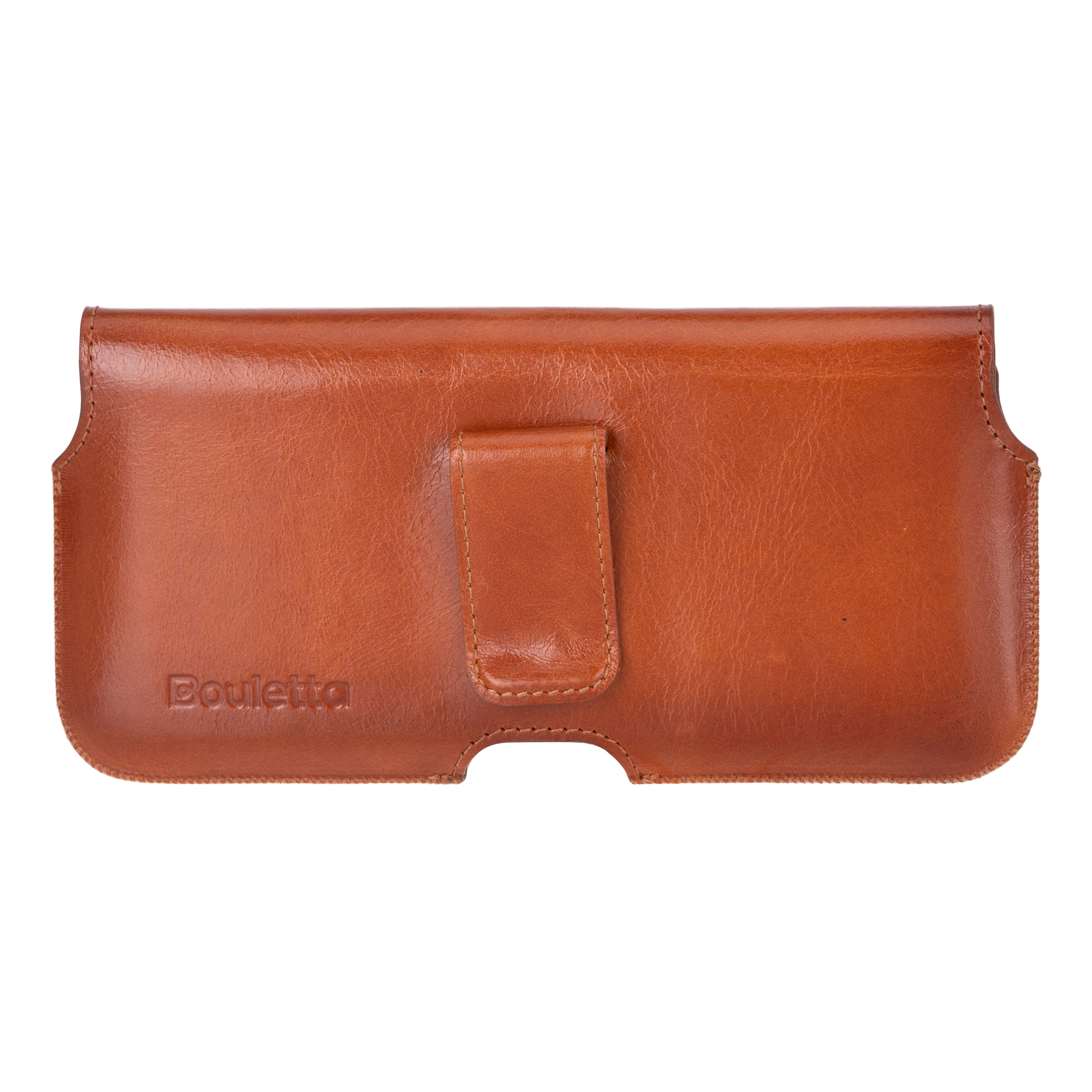 Aslant Belt iPhone 16 Pro (6.3") Leather Case