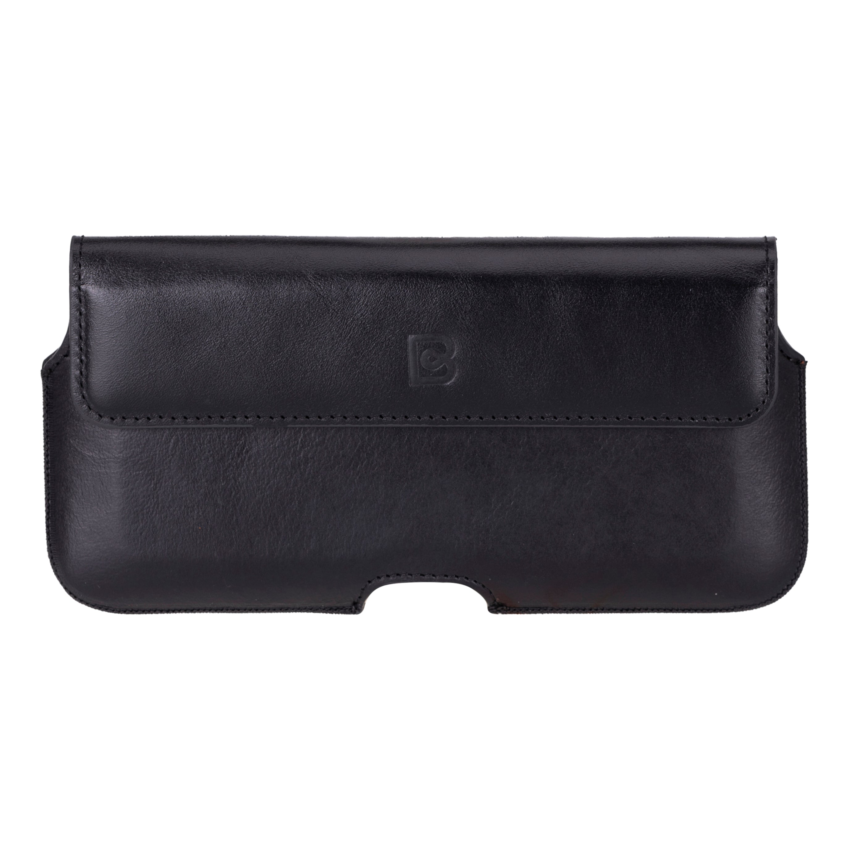 Aslant Leather Belt Universal-Telefonhülle bis zu 6,9"