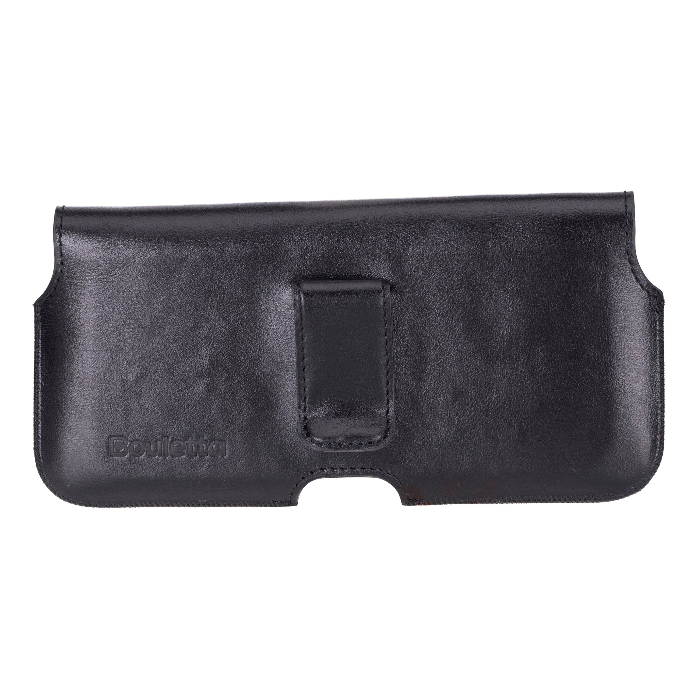 Aslant Leather Belt Universal-Telefonhülle bis zu 6,9"