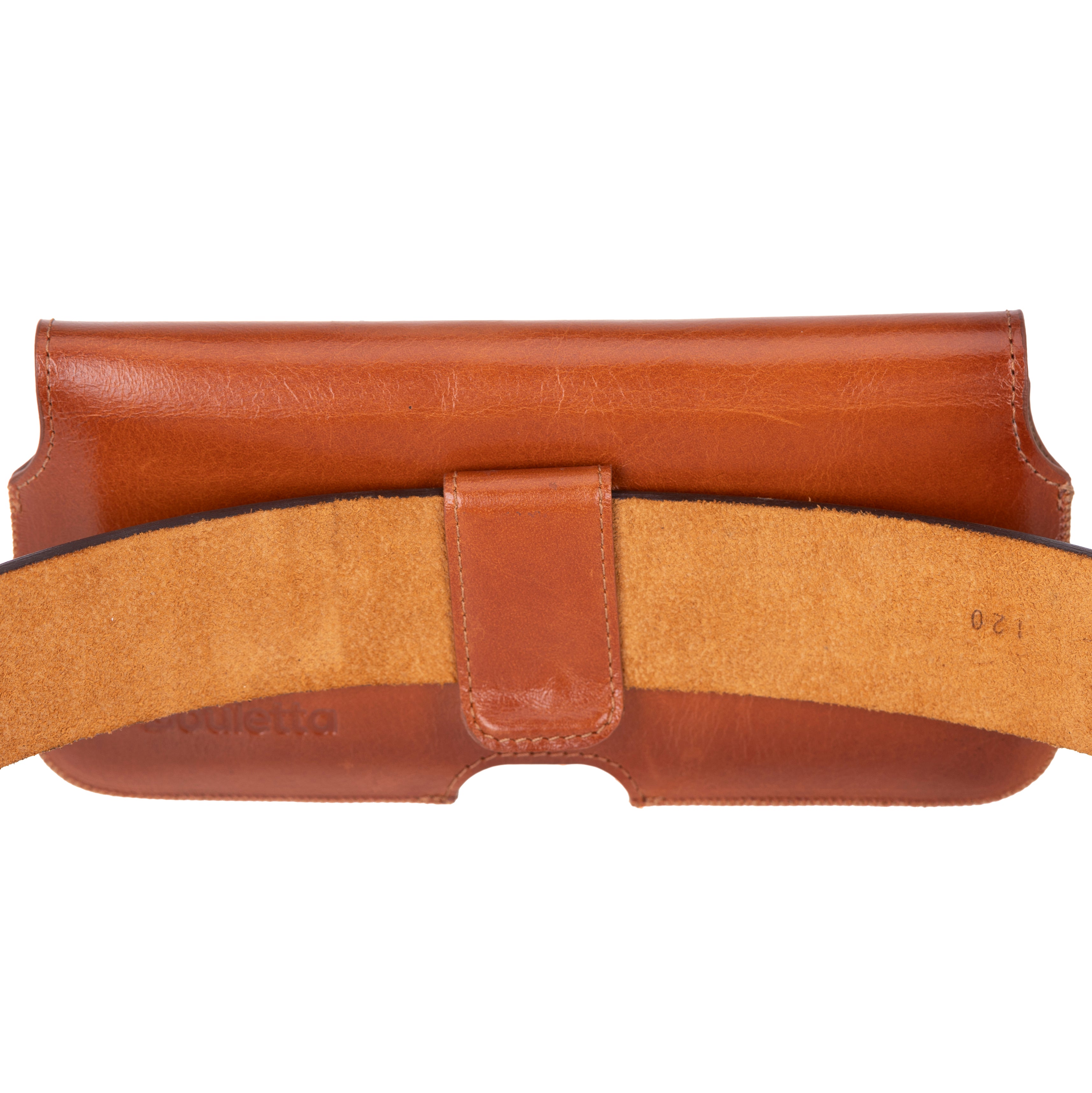 Aslant Leather Belt Universal-Telefonhülle bis zu 6,9"