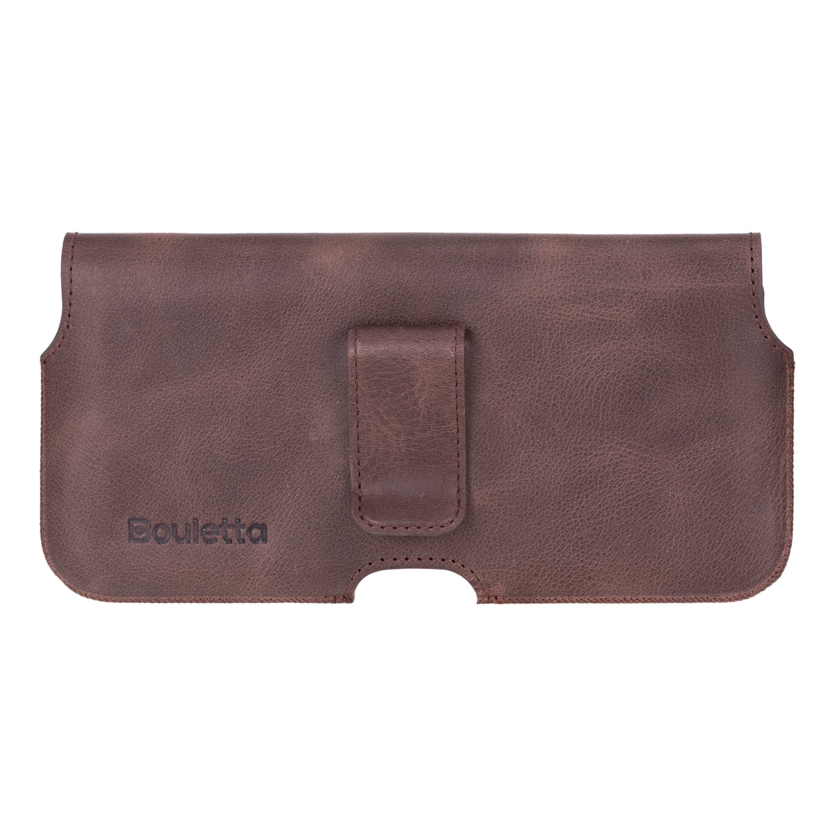 Aslant Leather Belt Universal-Telefonhülle bis zu 6,9"