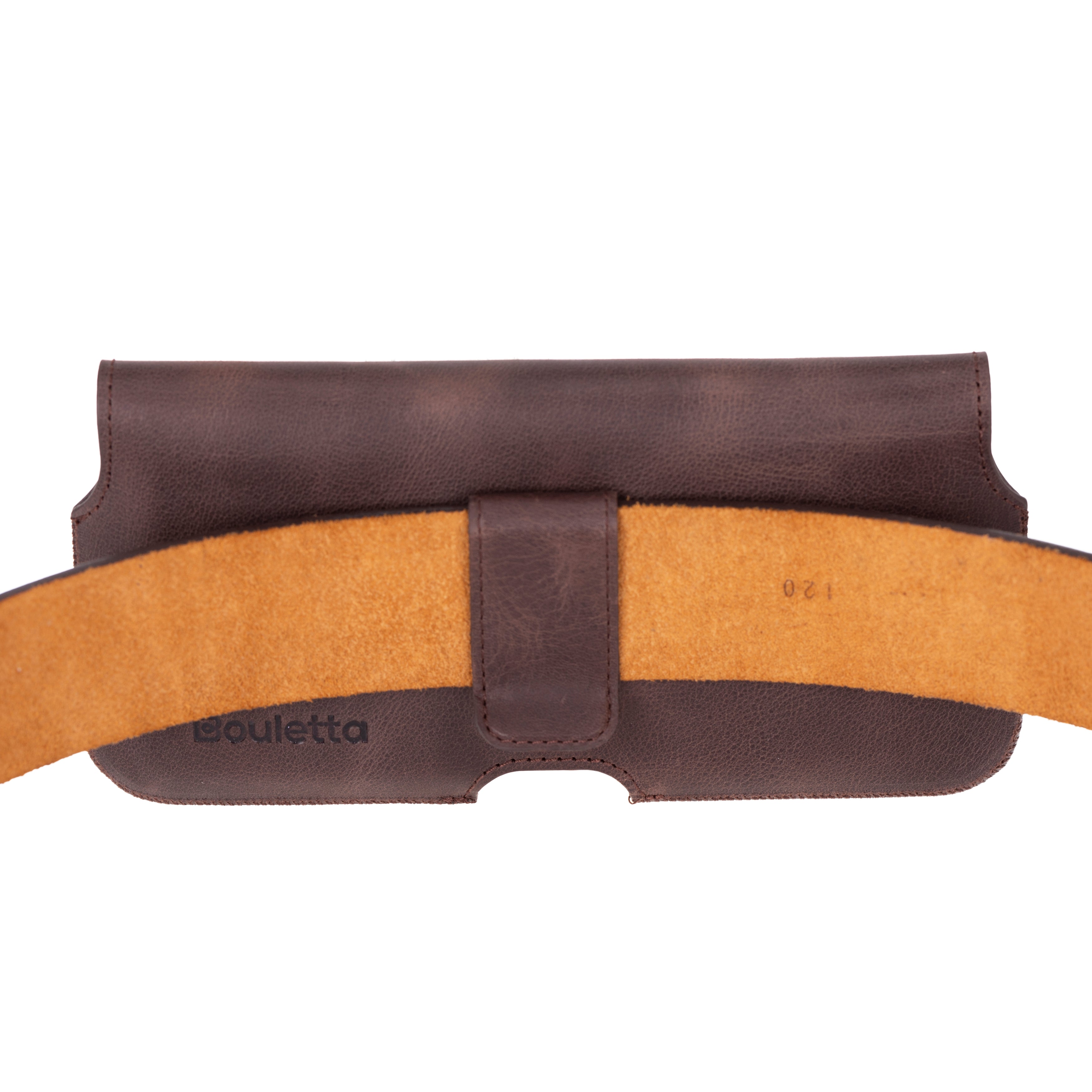 Aslant Leather Belt Universal-Telefonhülle bis zu 6,9"