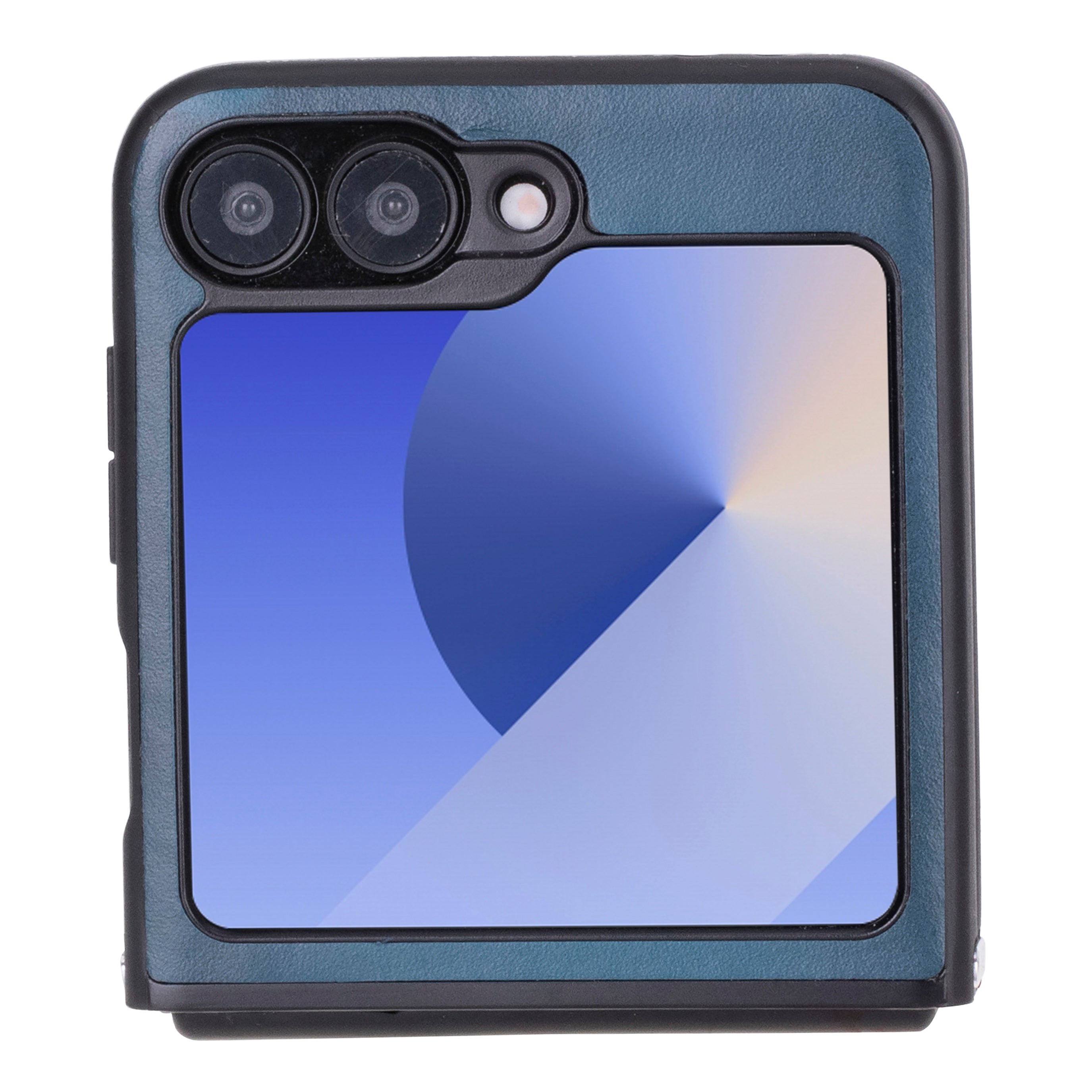 Samsung Galaxy Z Flip 6 Genuine Leather Back Cover Case