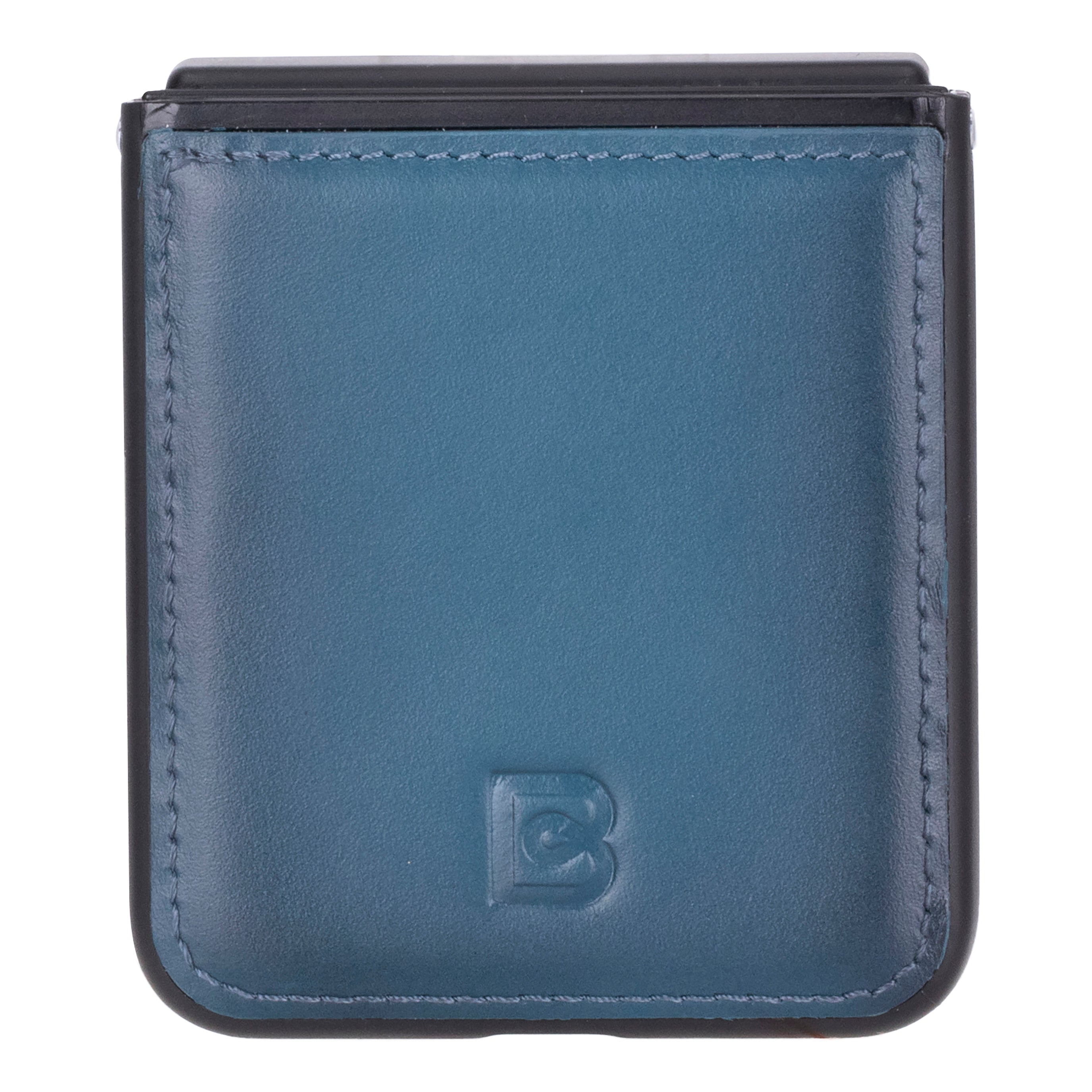 Samsung Galaxy Z Flip 6 Genuine Leather Back Cover Case