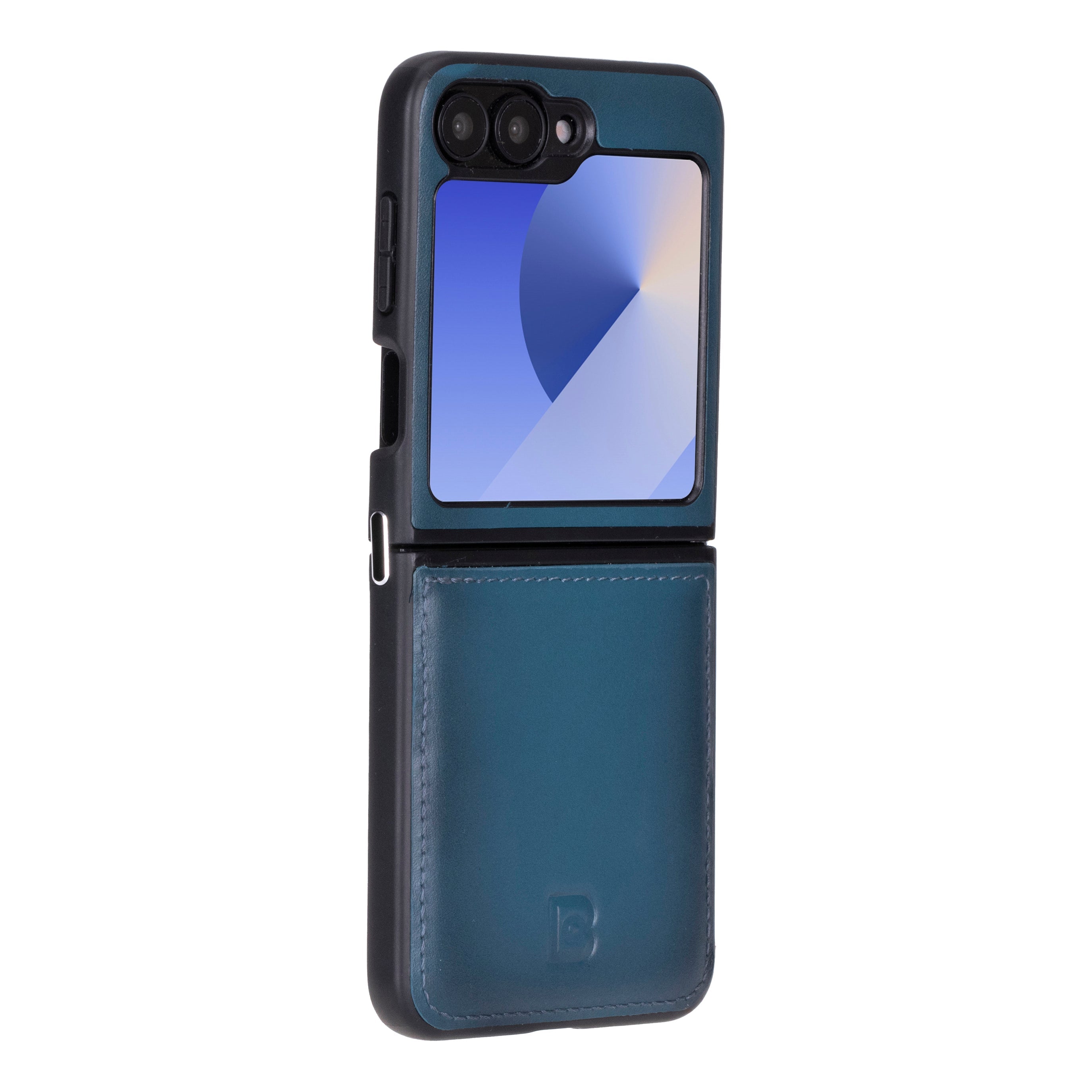 Samsung Galaxy Z Flip 6 Genuine Leather Back Cover Case