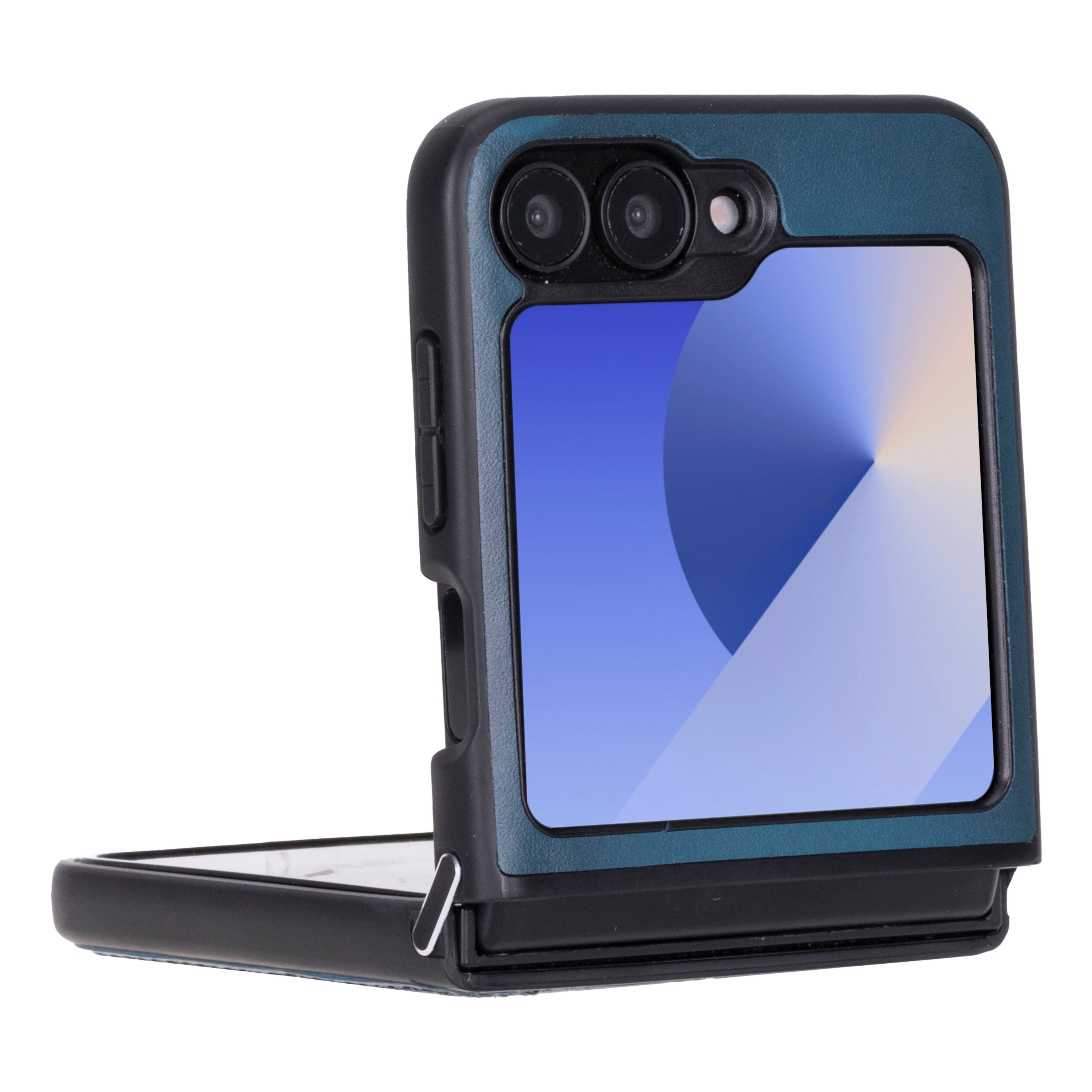 Samsung Galaxy Z Flip 6 Genuine Leather Back Cover Case