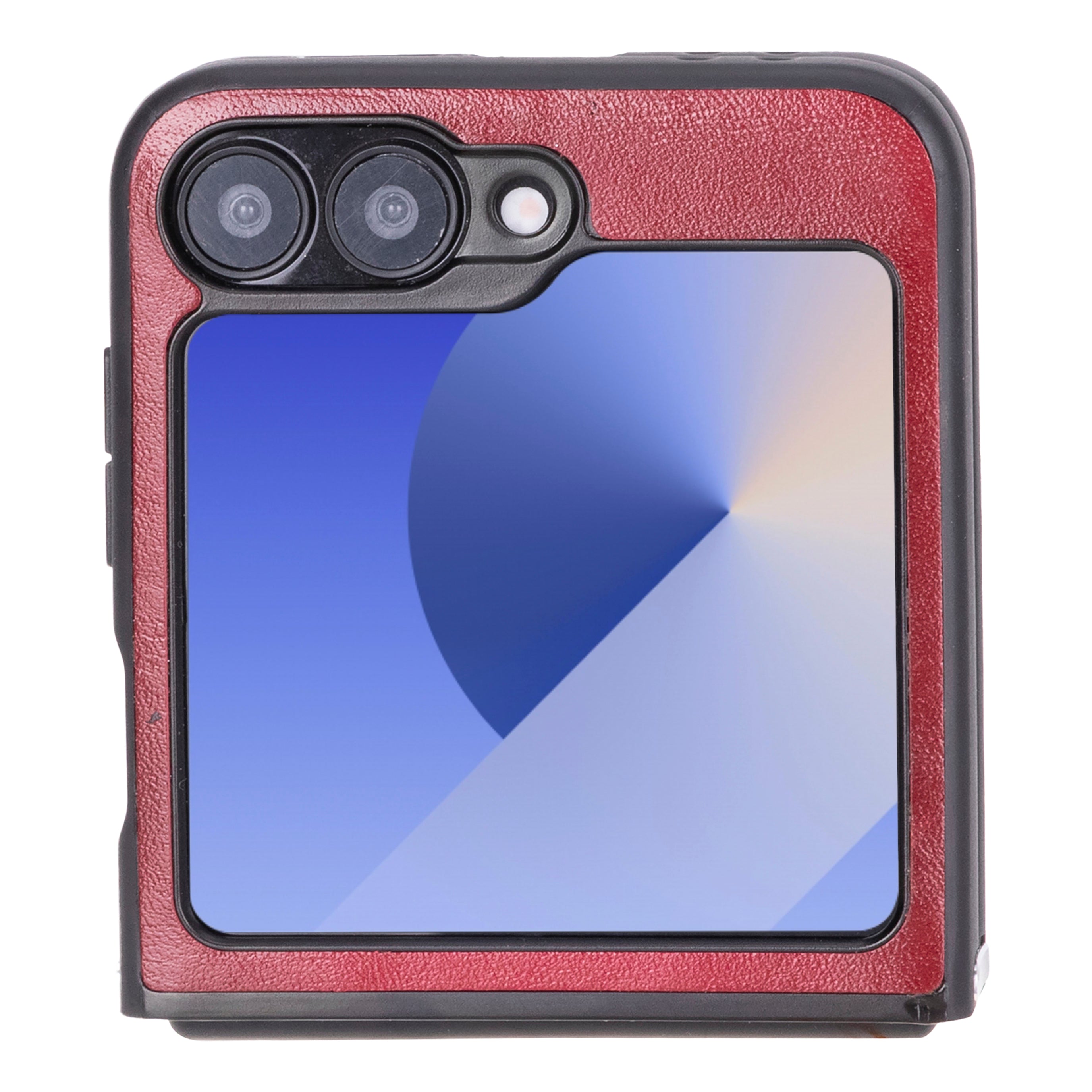 Samsung Galaxy Z Flip 6 Genuine Leather Back Cover Case