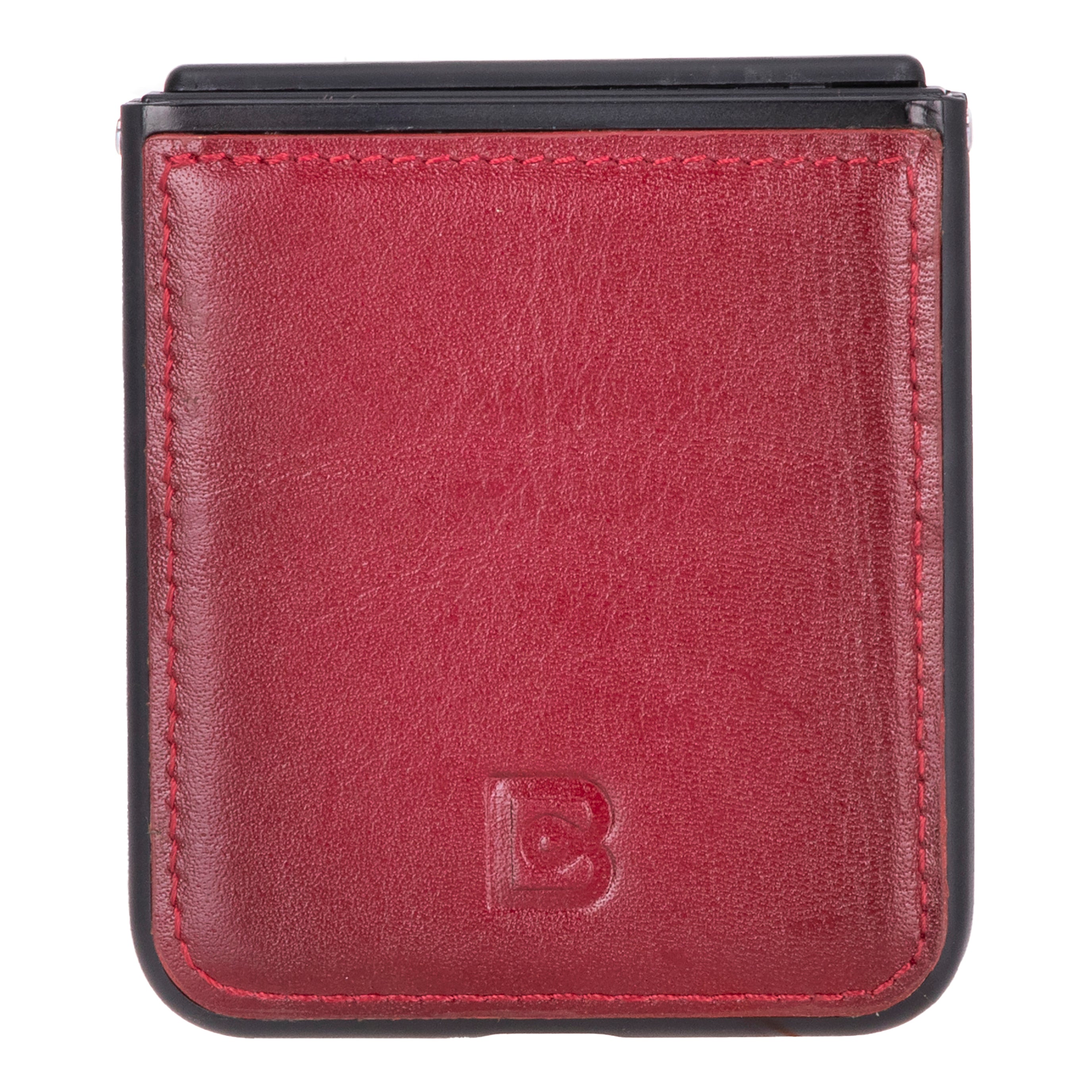 Samsung Galaxy Z Flip 6 Genuine Leather Back Cover Case