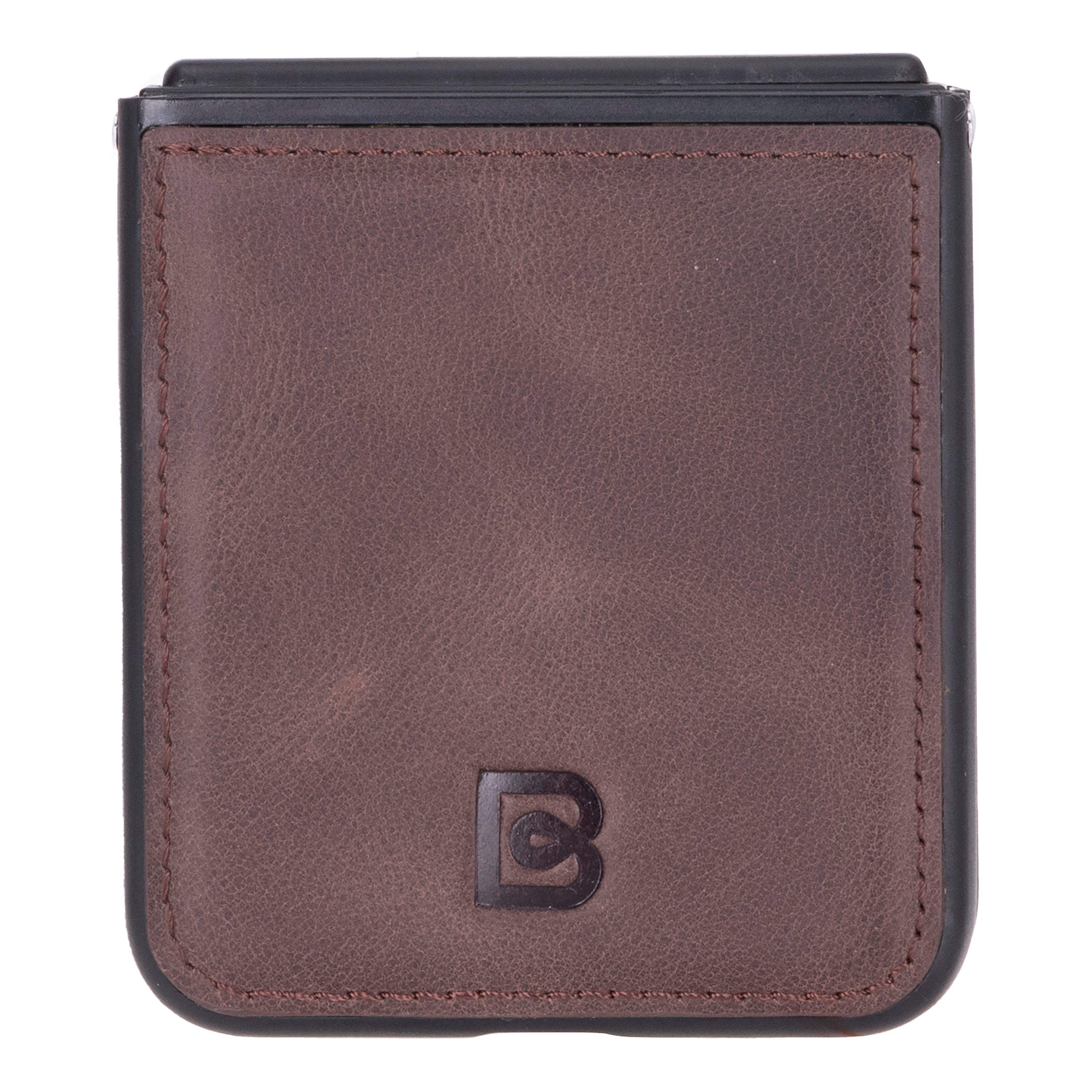 Samsung Galaxy Z Flip 6 Genuine Leather Back Cover Case
