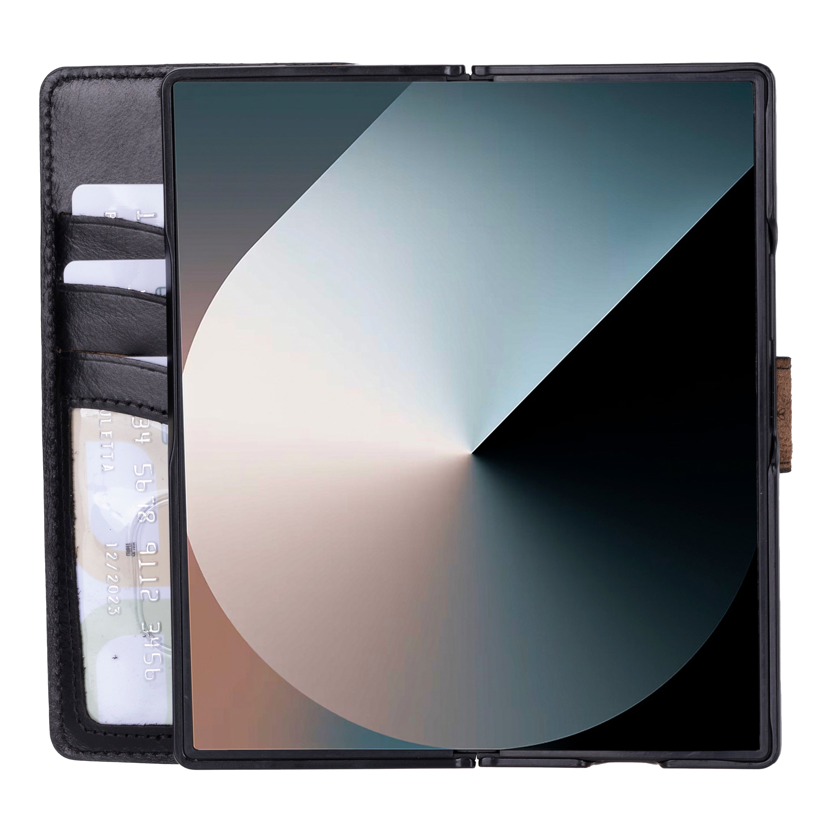 Samsung Galaxy Z Fold 6 Leather ID Folio Wallet Case
