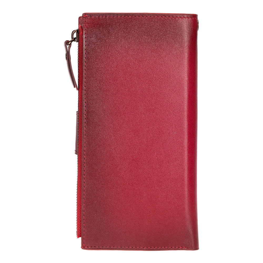 Lozan Strap Genuine Leather Crossbody Wallet