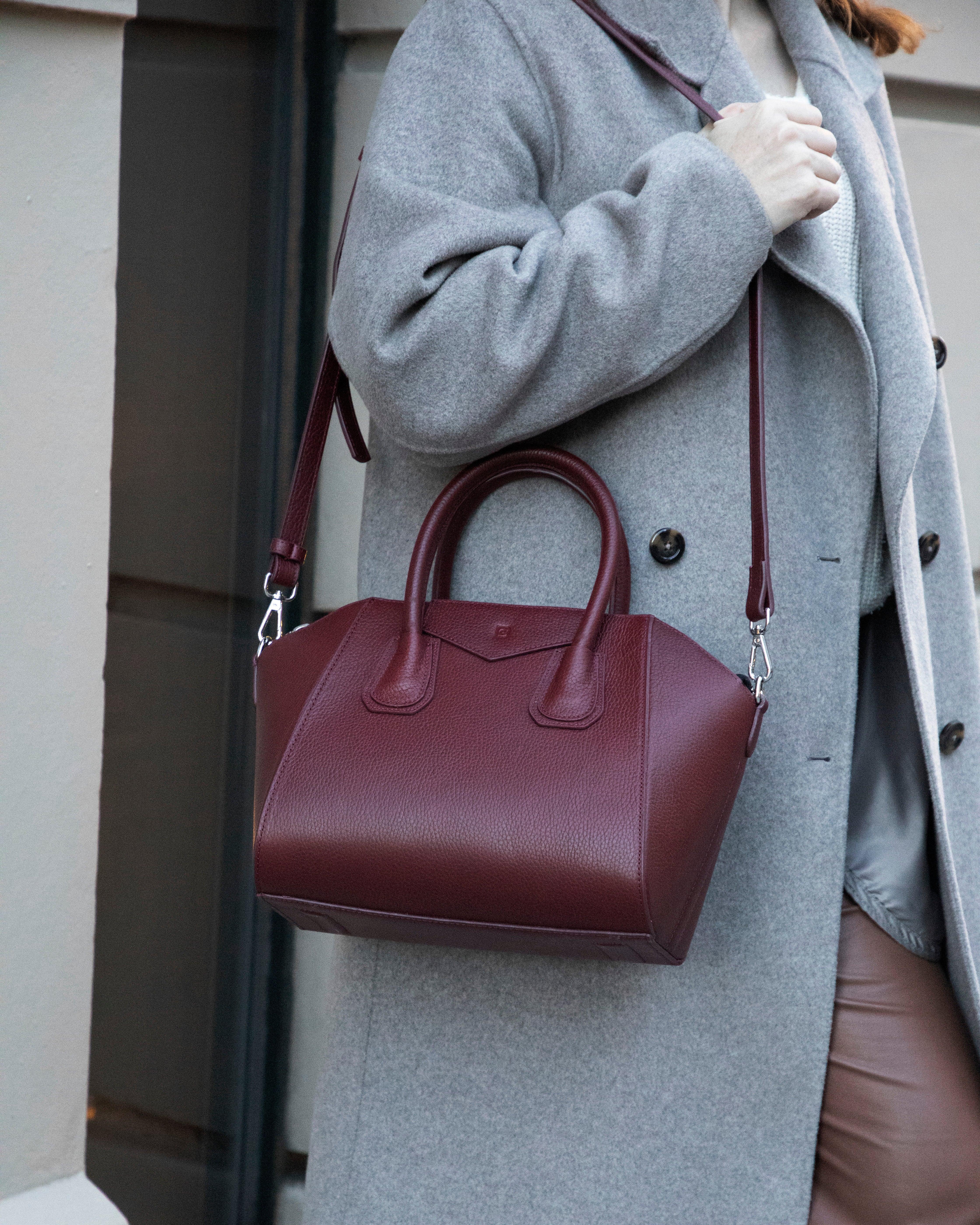 Oran Women's Leather Bag, Medium