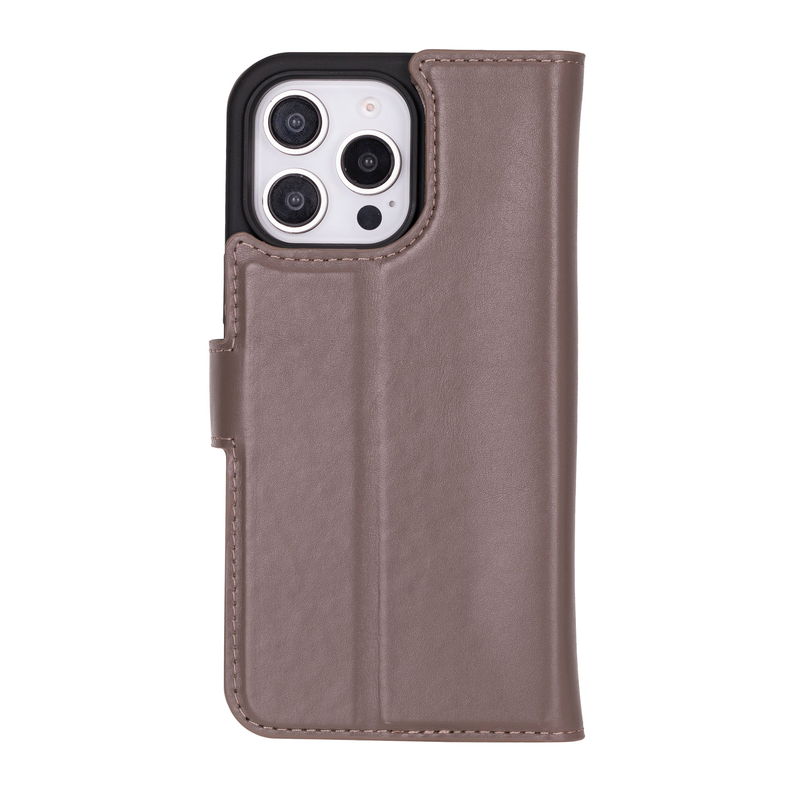 Étui portefeuille amovible en cuir pour iPhone 17 Pro Max