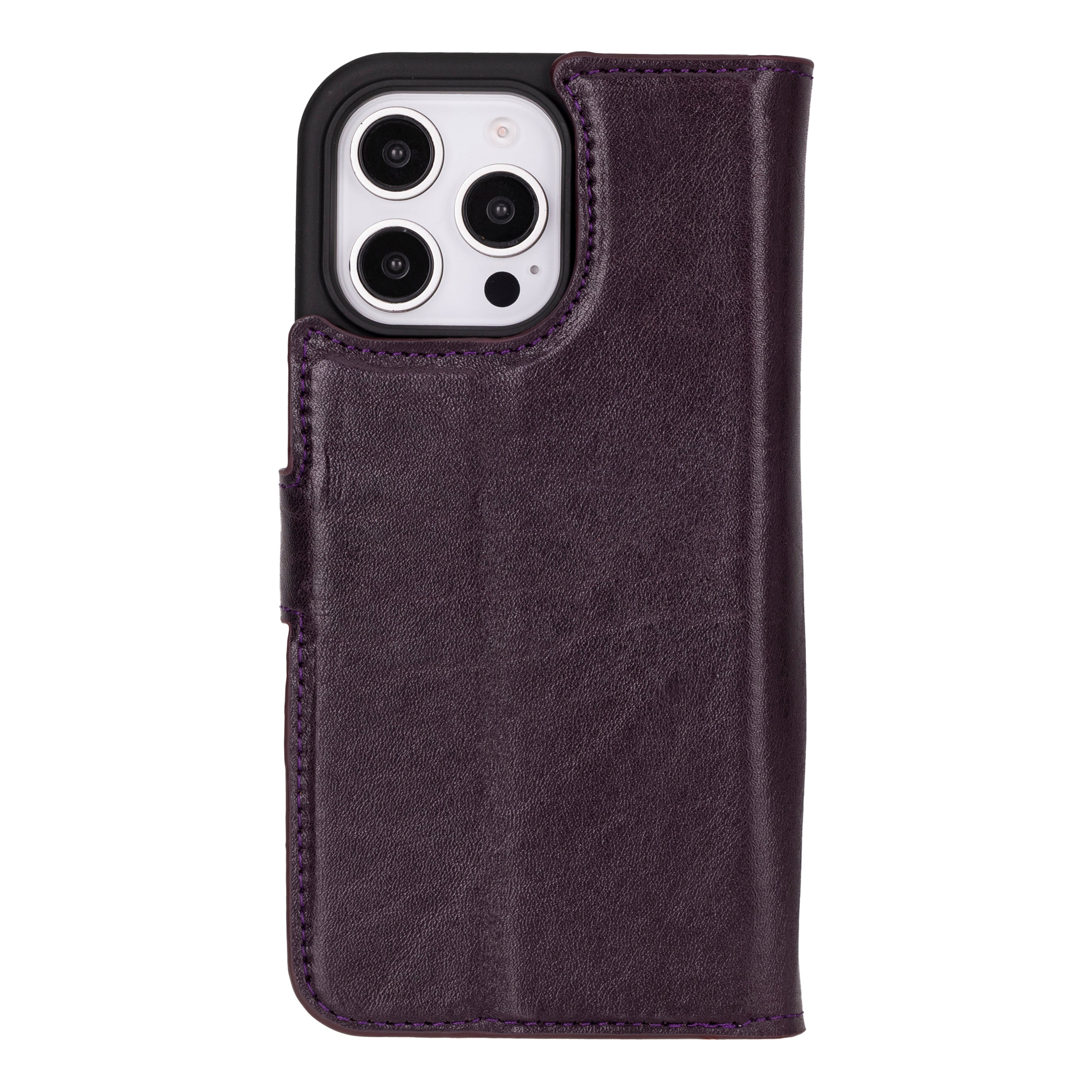 Étui portefeuille amovible en cuir pour iPhone 17 Pro Max