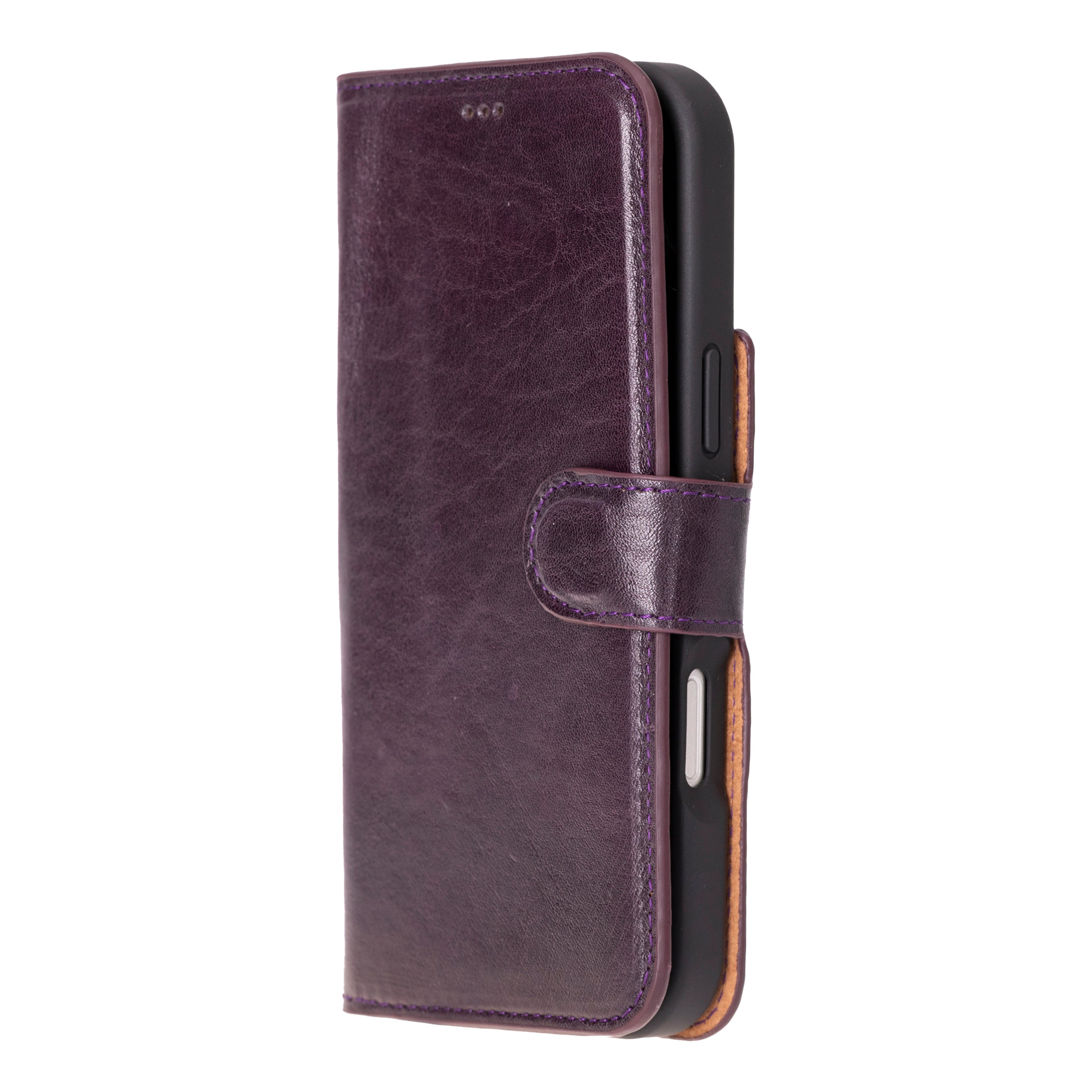 Étui portefeuille amovible en cuir pour iPhone 17 Pro Max
