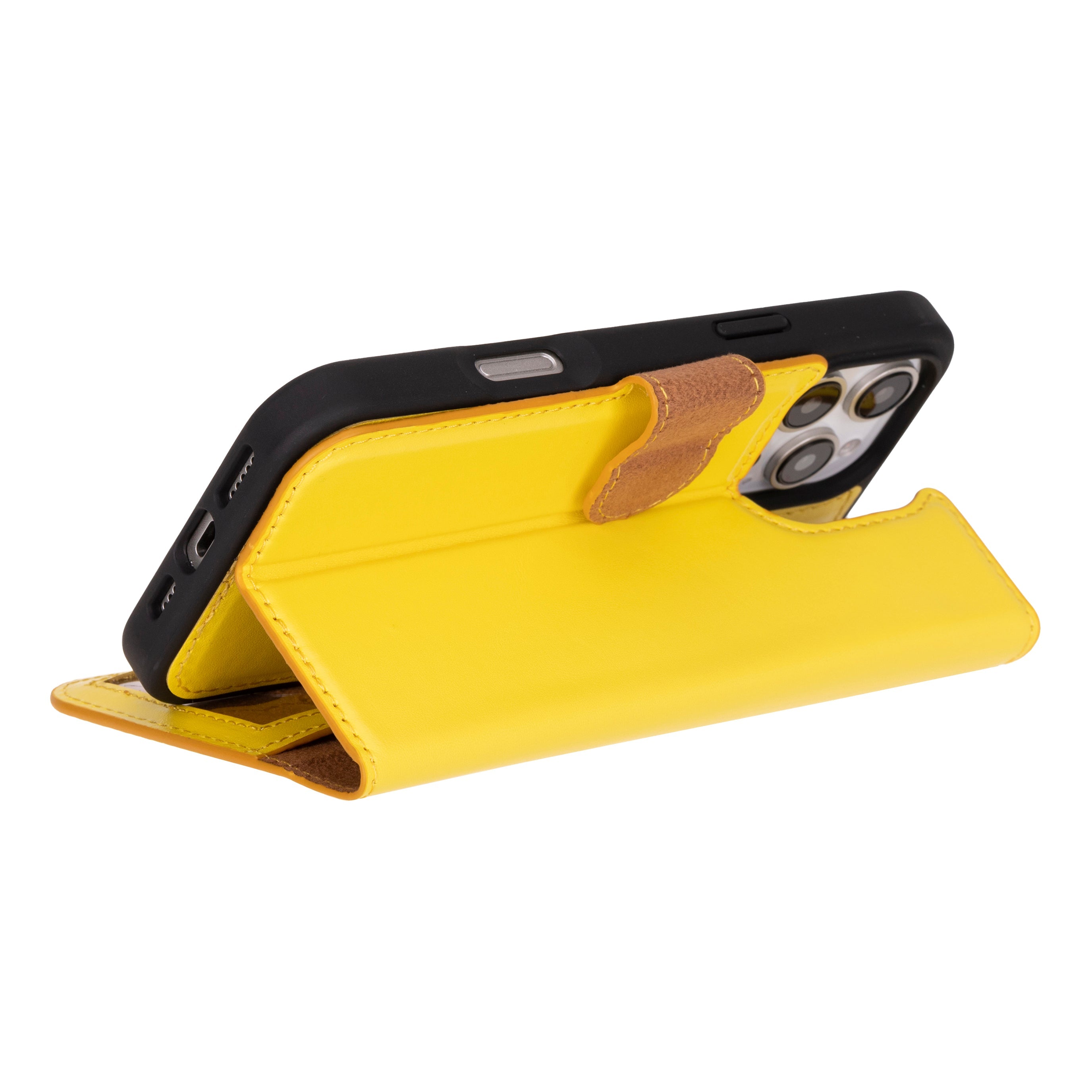 Étui portefeuille amovible en cuir pour iPhone 17 Pro Max