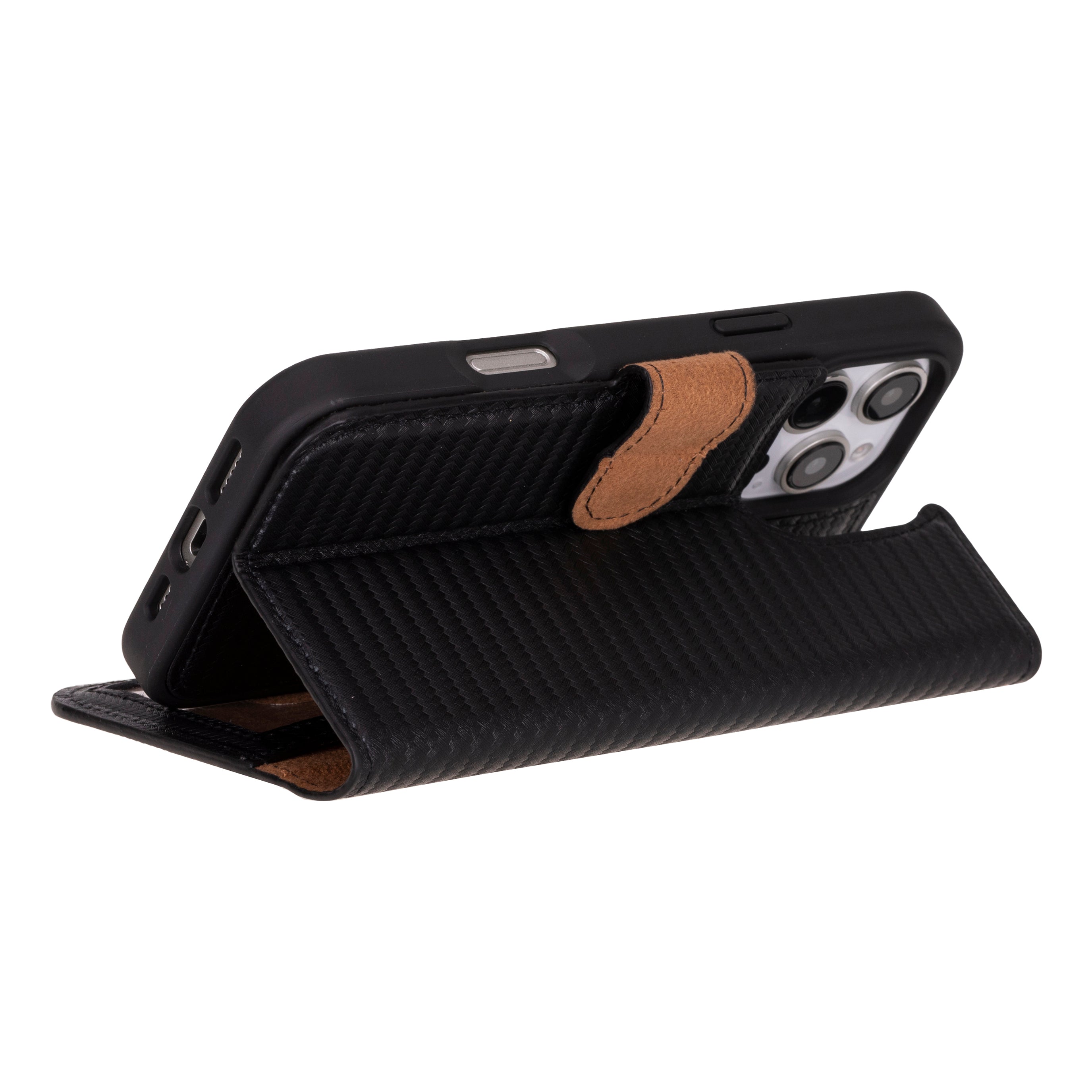 Étui portefeuille amovible en cuir pour iPhone 17 Pro Max