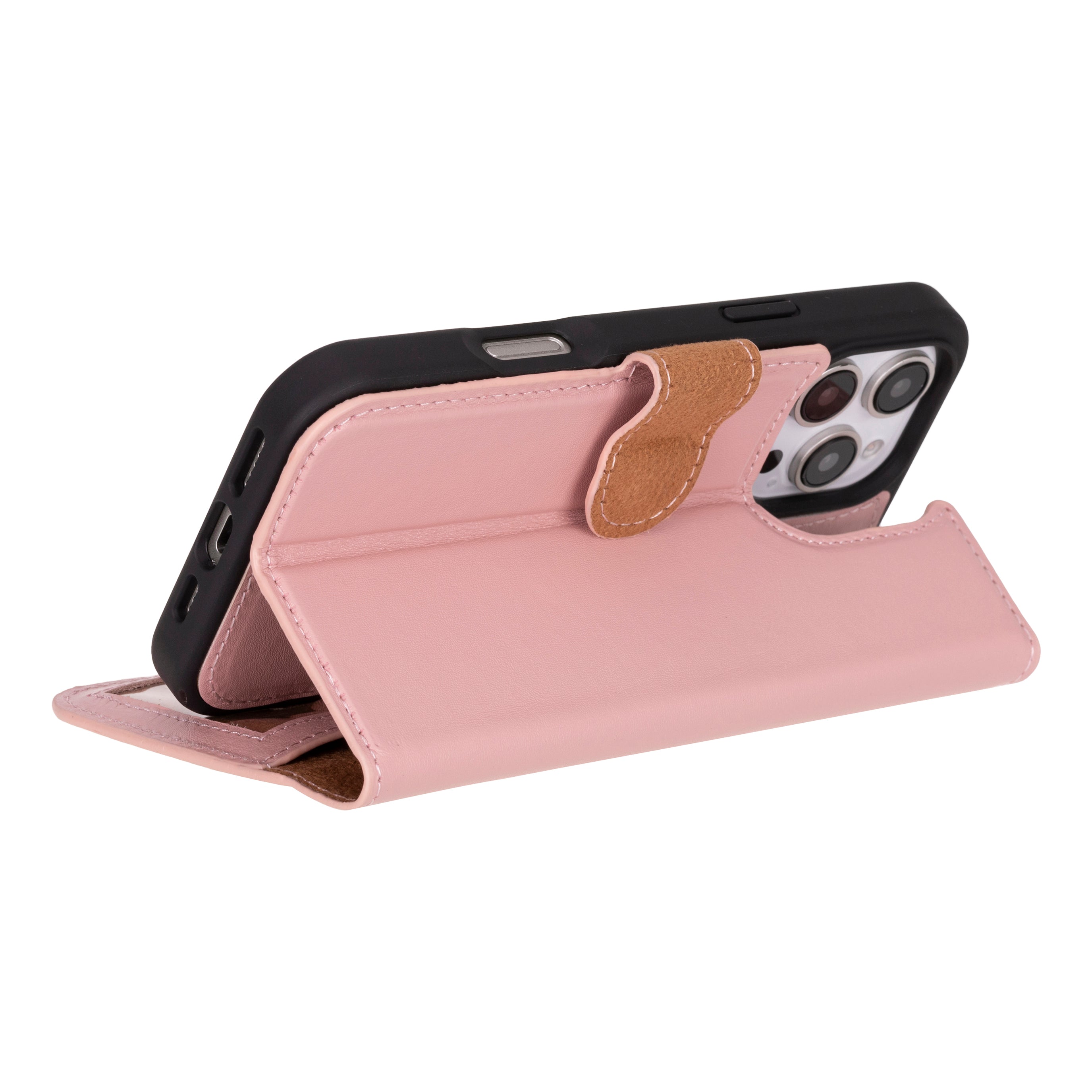 Étui portefeuille amovible en cuir pour iPhone 17 Pro Max