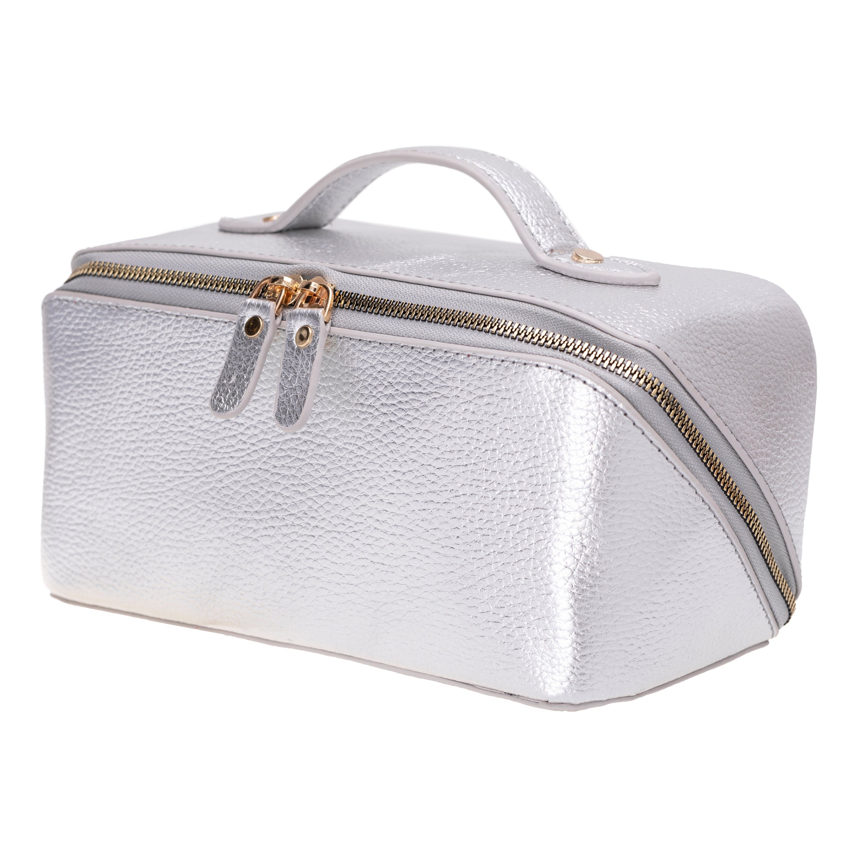Soluno Genuine Leather Make up Bag