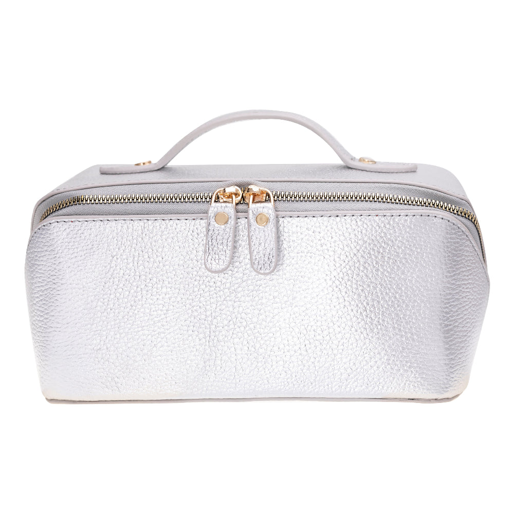 Ella Leather Makeup Bag