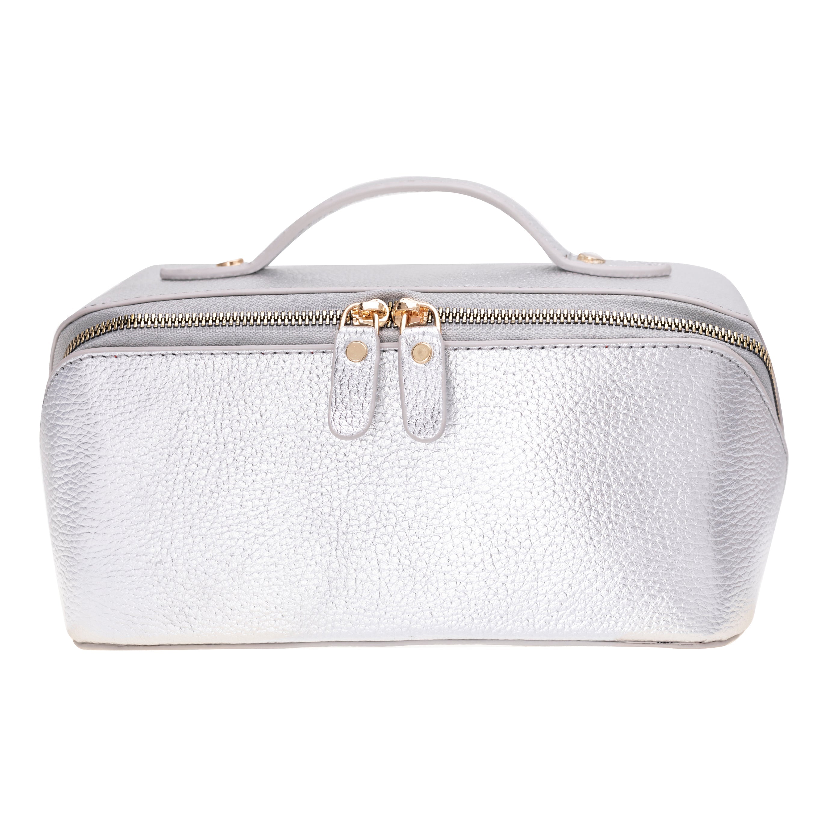 Soluno Genuine Leather Make up Bag