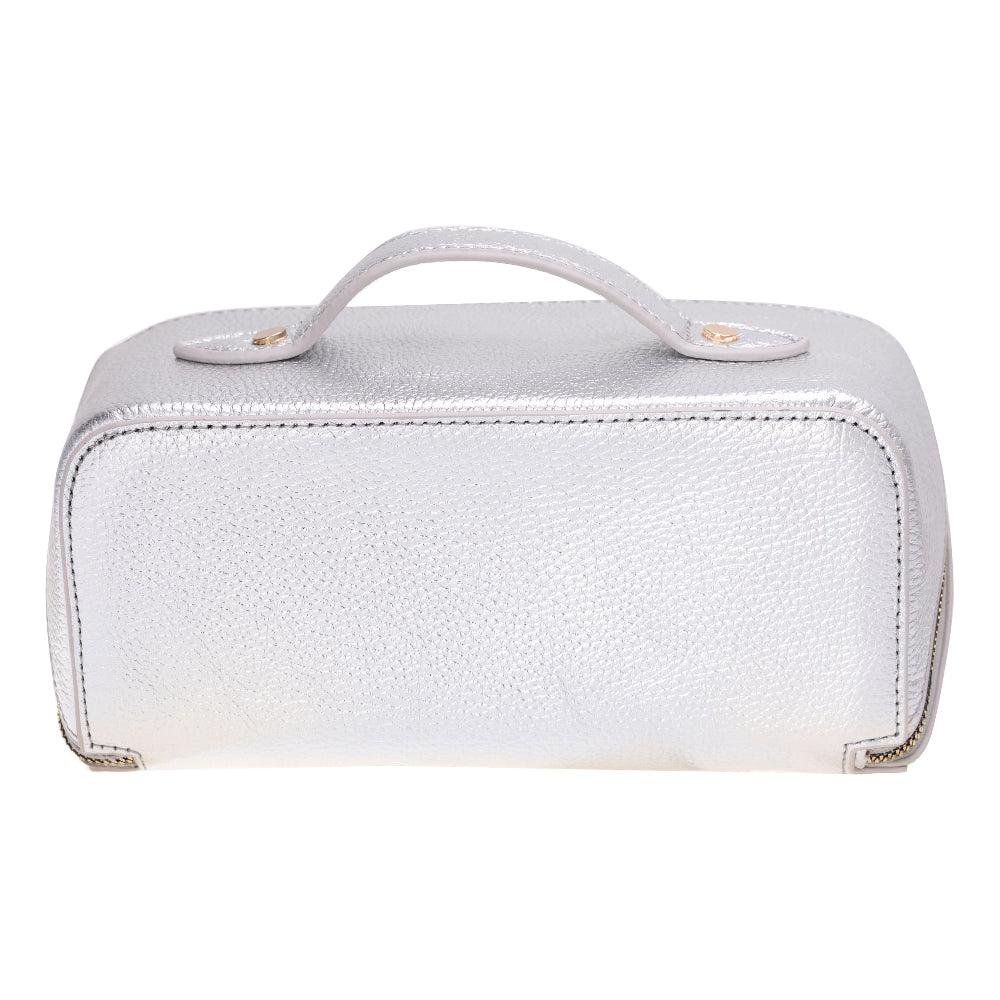 Ella Leather Makeup Bag