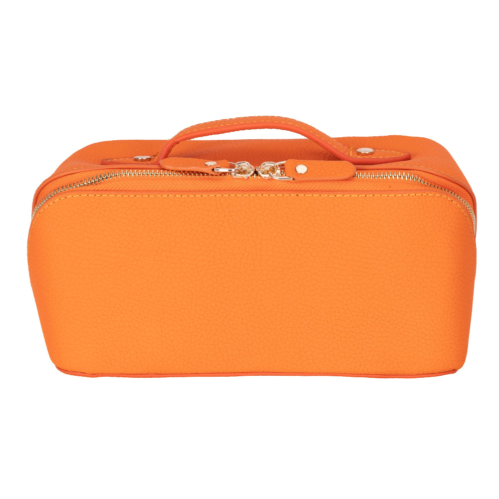 Ella Leather Makeup Bag