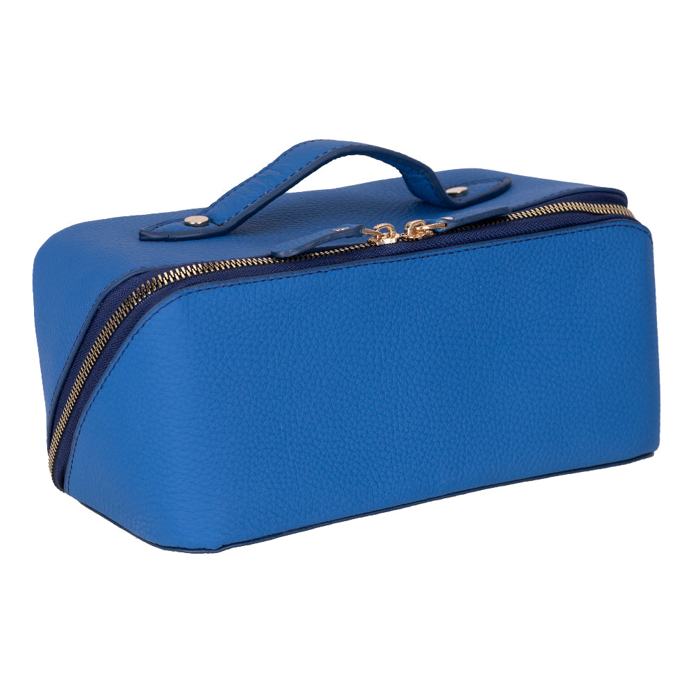 Ella Leather Makeup Bag