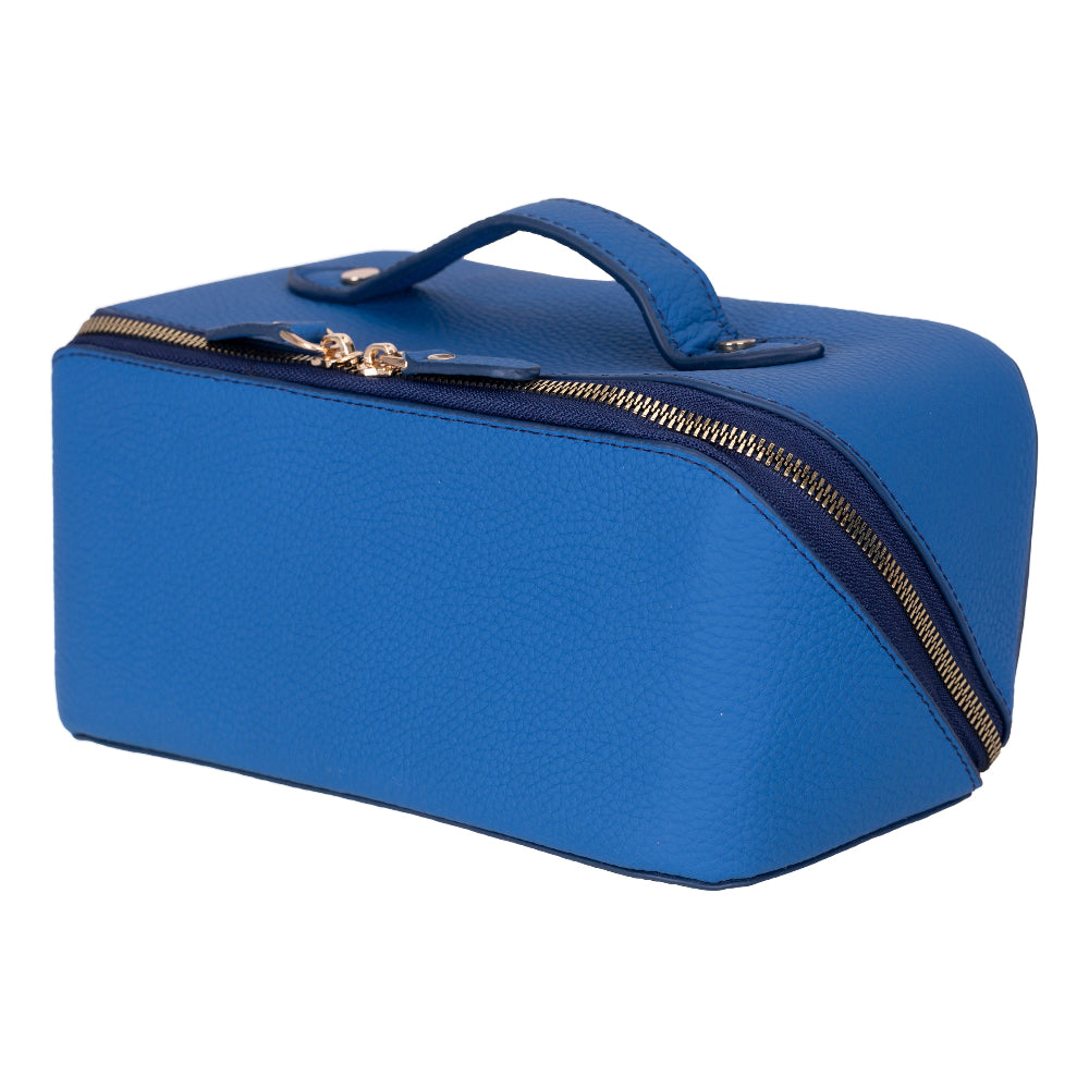 Ella Leather Makeup Bag