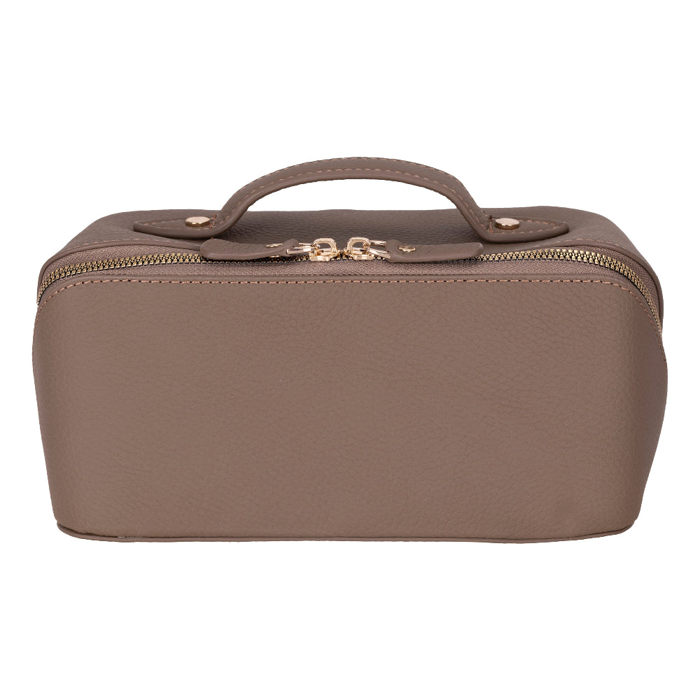 Ella Leather Makeup Bag