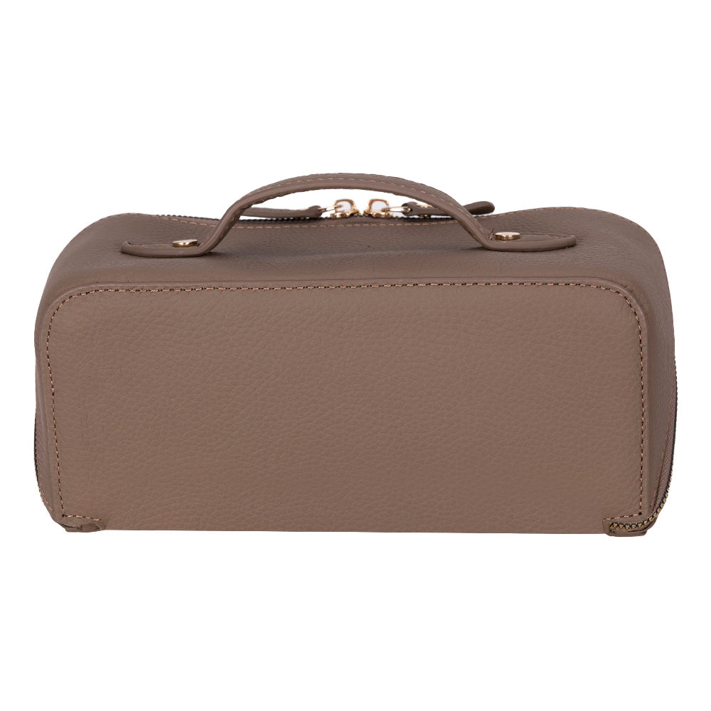 Ella Leather Makeup Bag