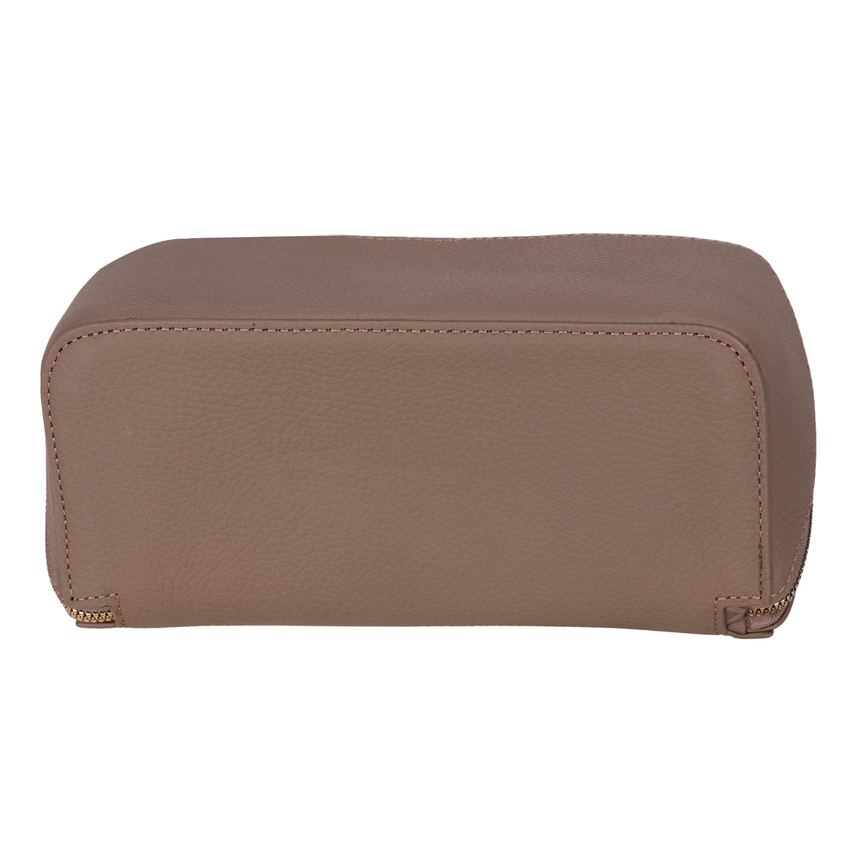 Soluno Genuine Leather Make up Bag