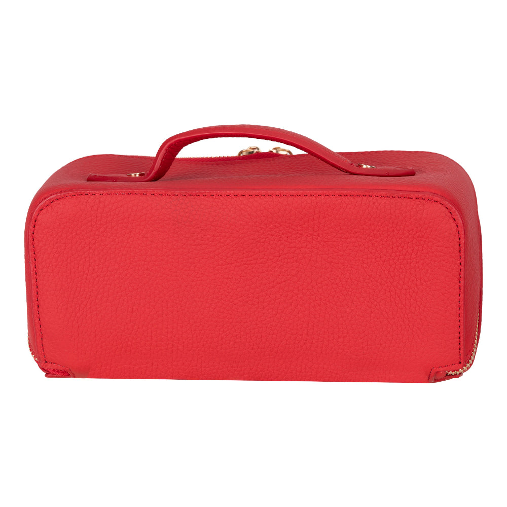 Ella Leather Makeup Bag