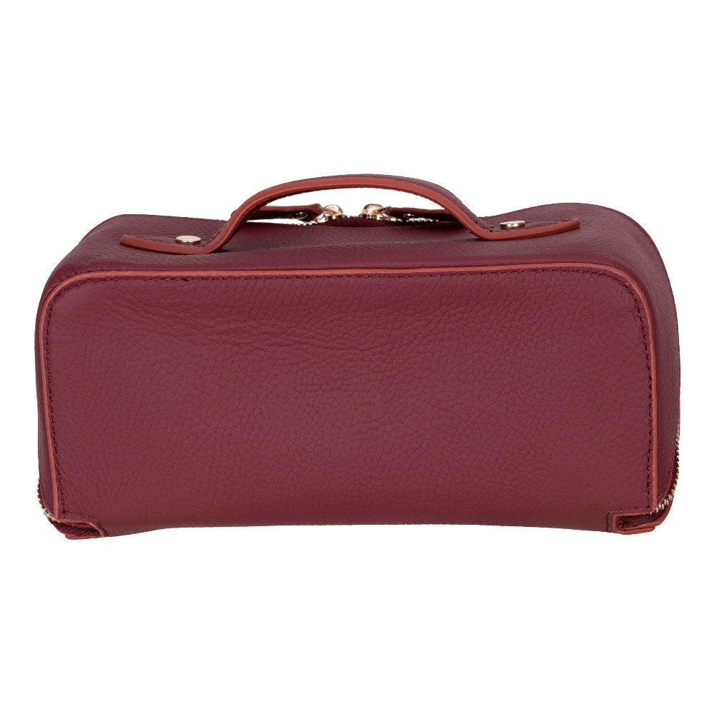 Ella Leather Makeup Bag