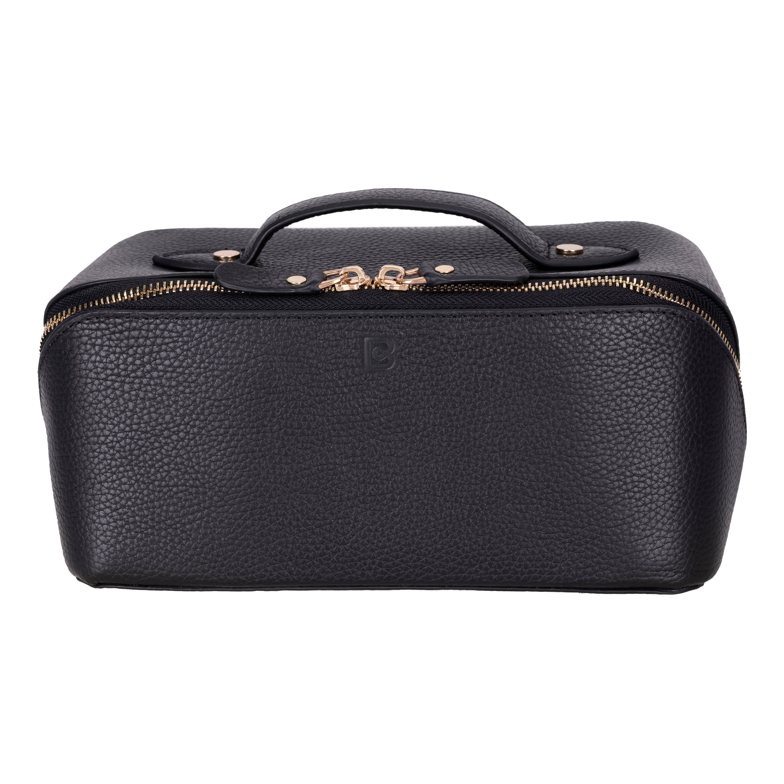 Soluno Genuine Leather Make up Bag