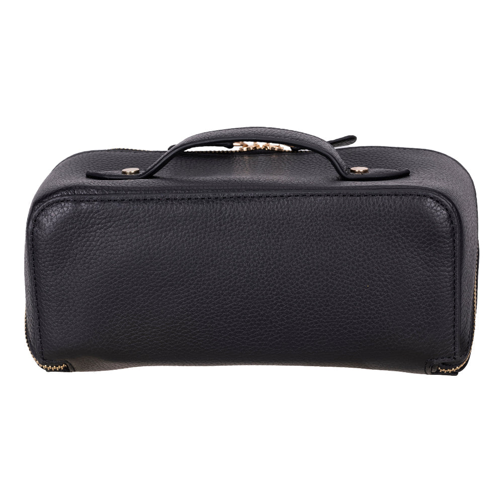 Ella Leather Makeup Bag