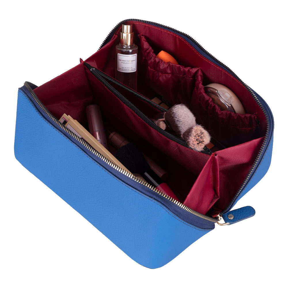Ella Leather Makeup Bag