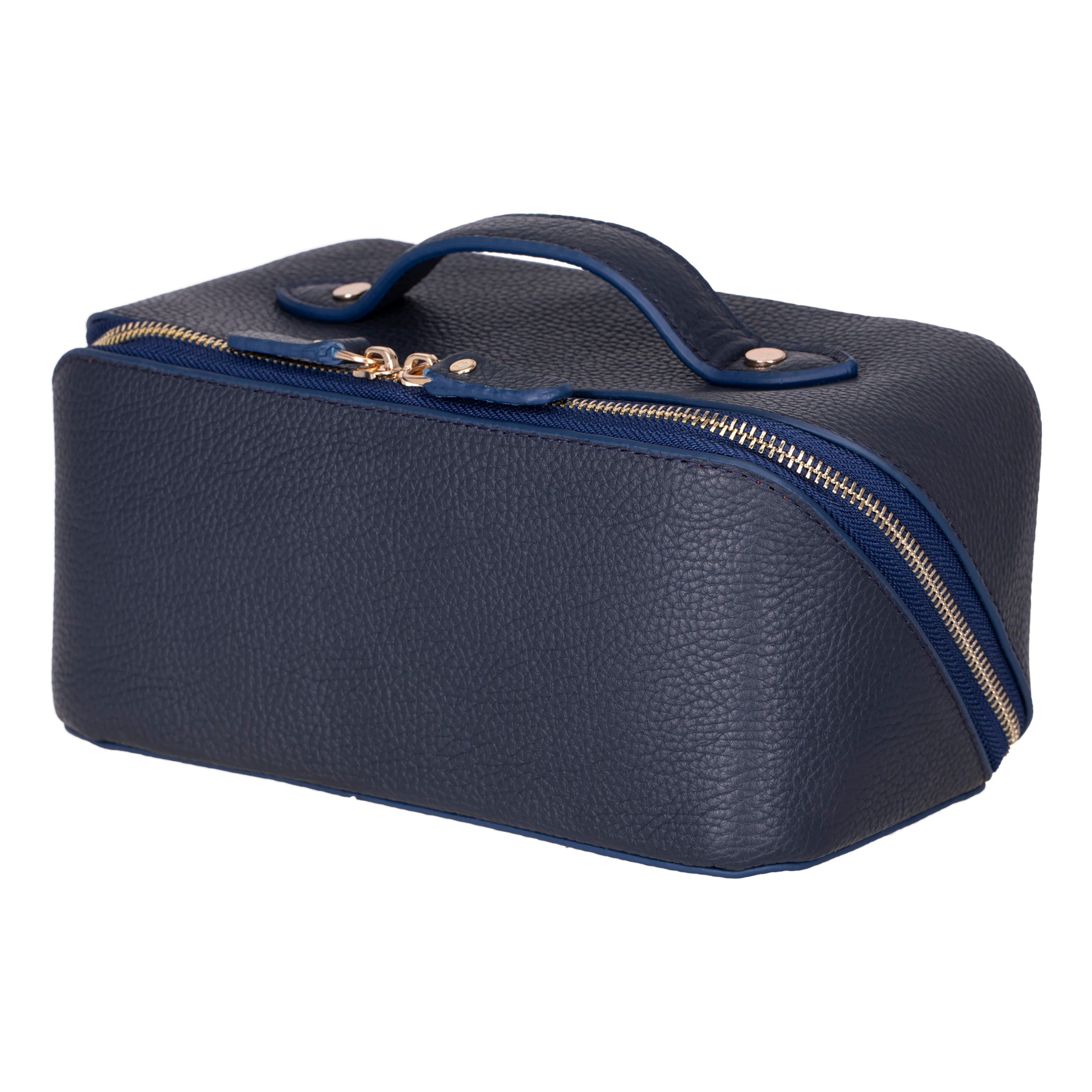 Soluno Genuine Leather Make up Bag