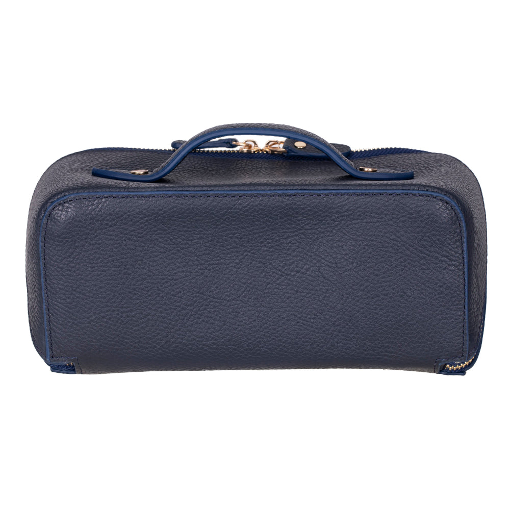 Ella Leather Makeup Bag