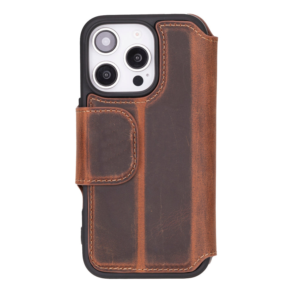 Firenze iPhone 16 Pro (6.3") Leather Folio Case